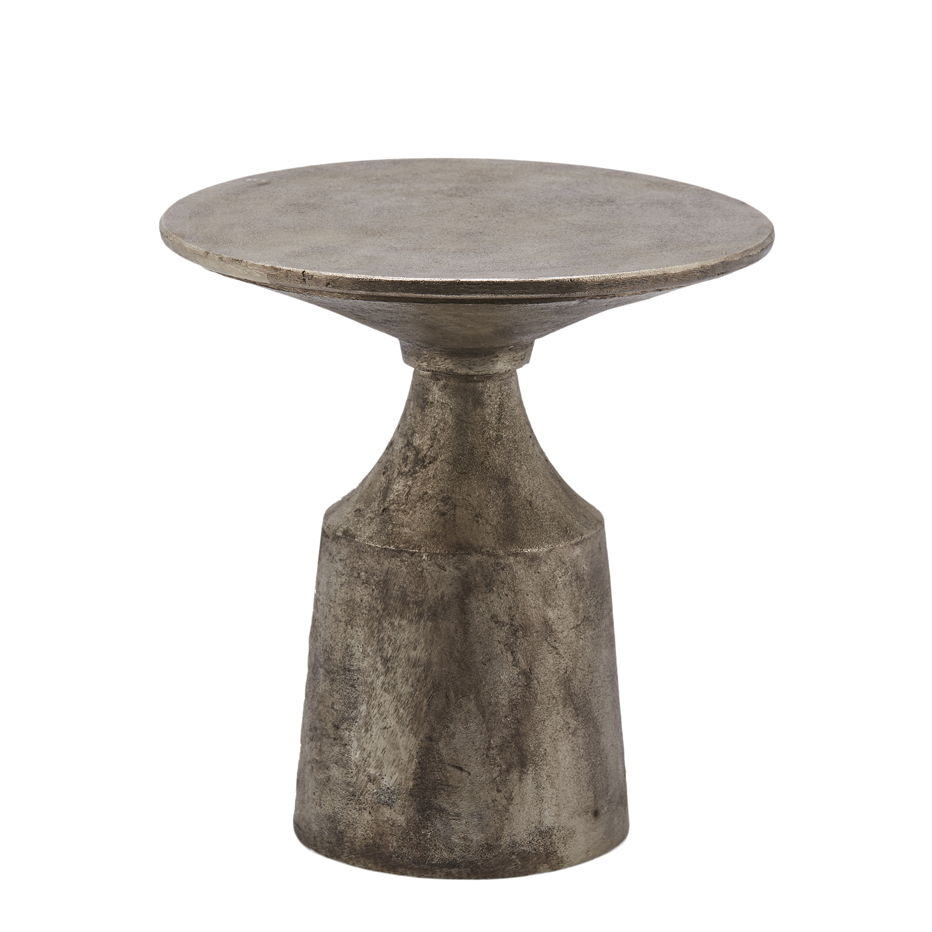 Beistelltisch Metall Altgold B: 38 cm Edg