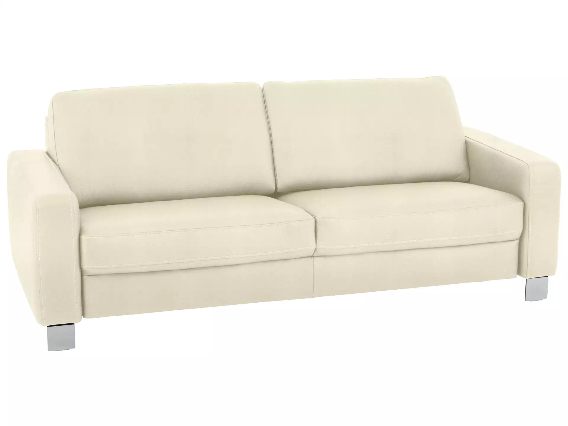 Sofa Shetland Basic B: 214 cm Polipol / Farbe: Natur / Material: Leder Basic