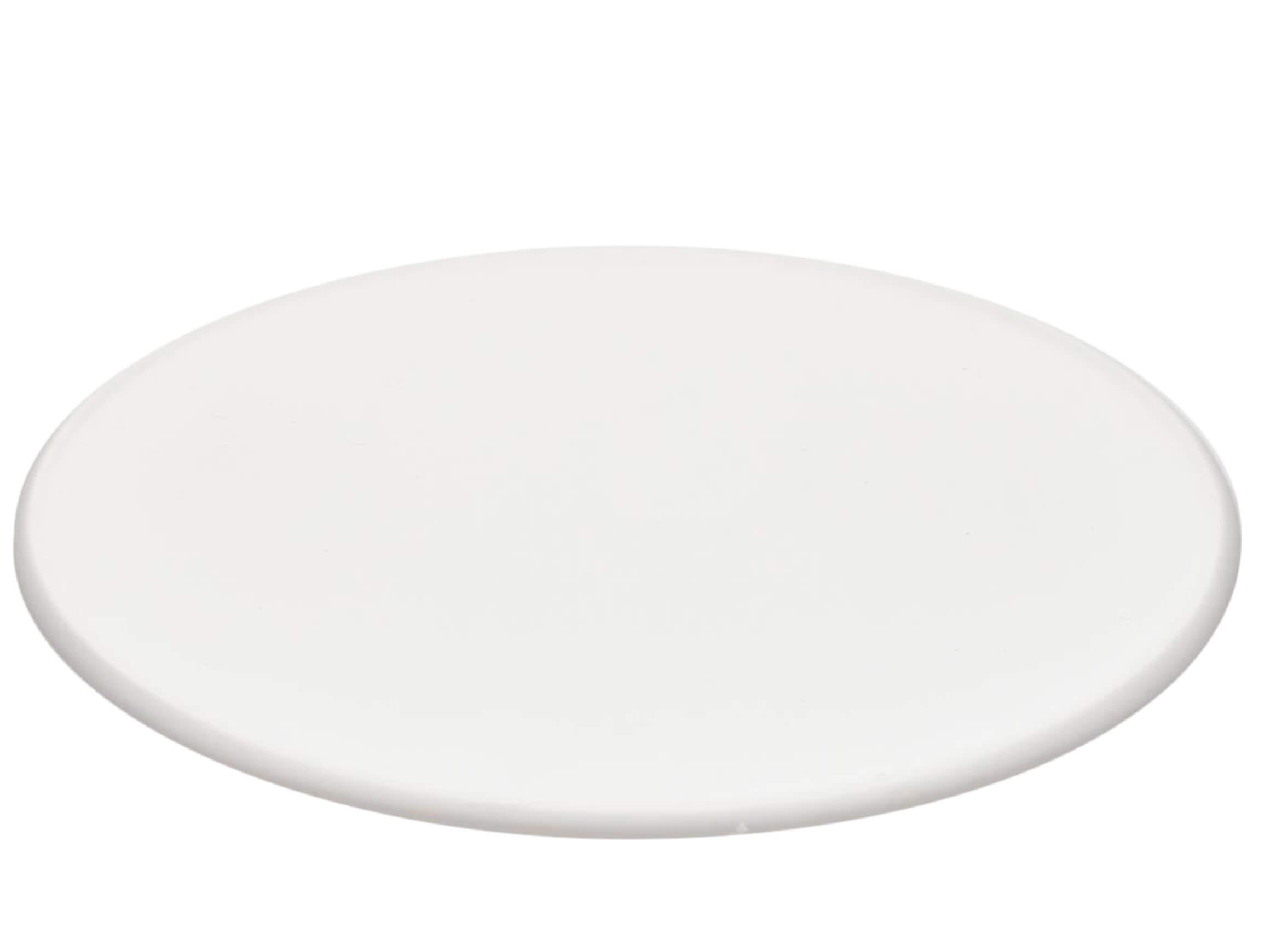 Teller Keramik Weiss Matt D: 27 cm Edg