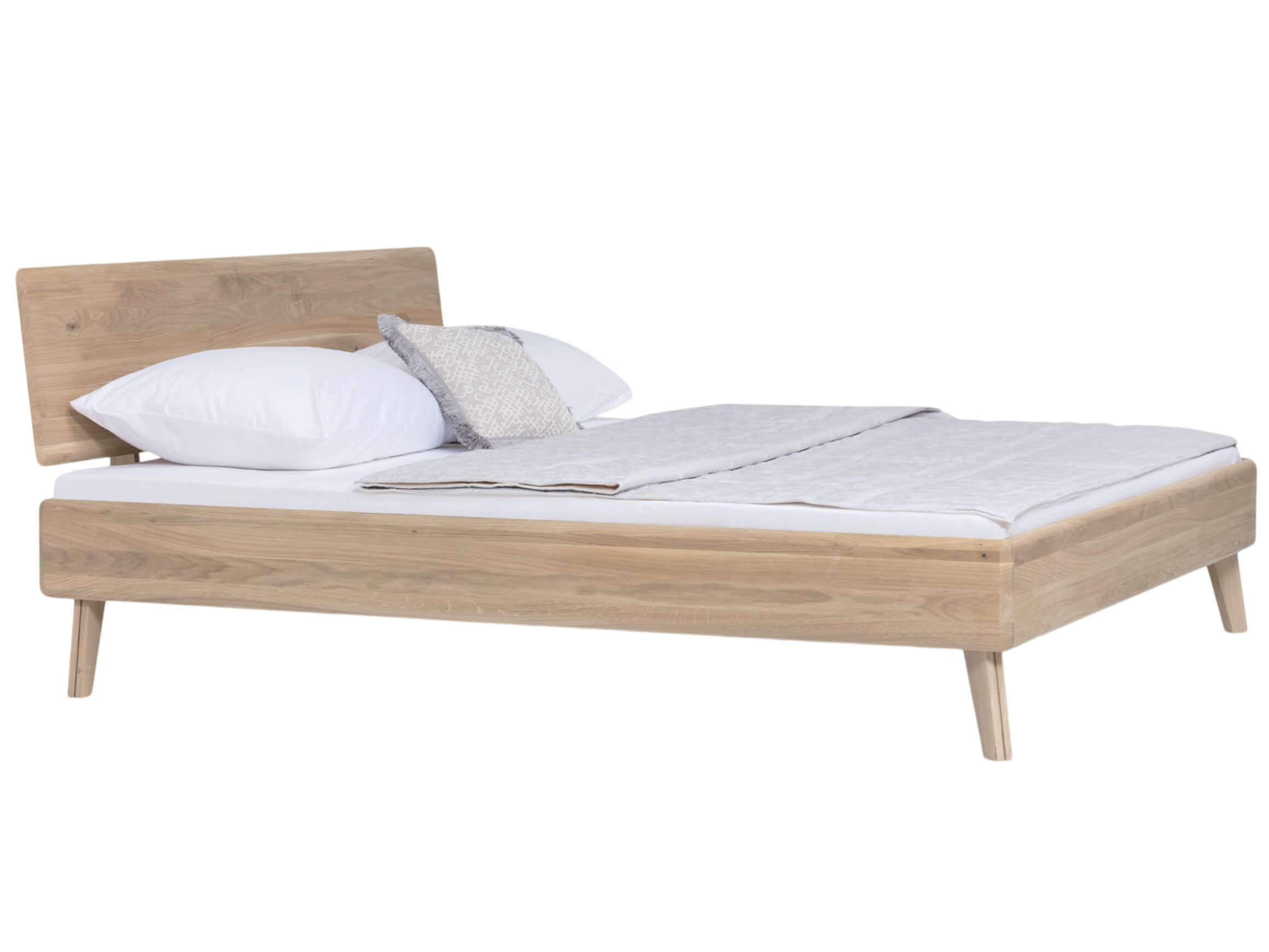 Bett Skagen Lüönd / Farbe: Eiche