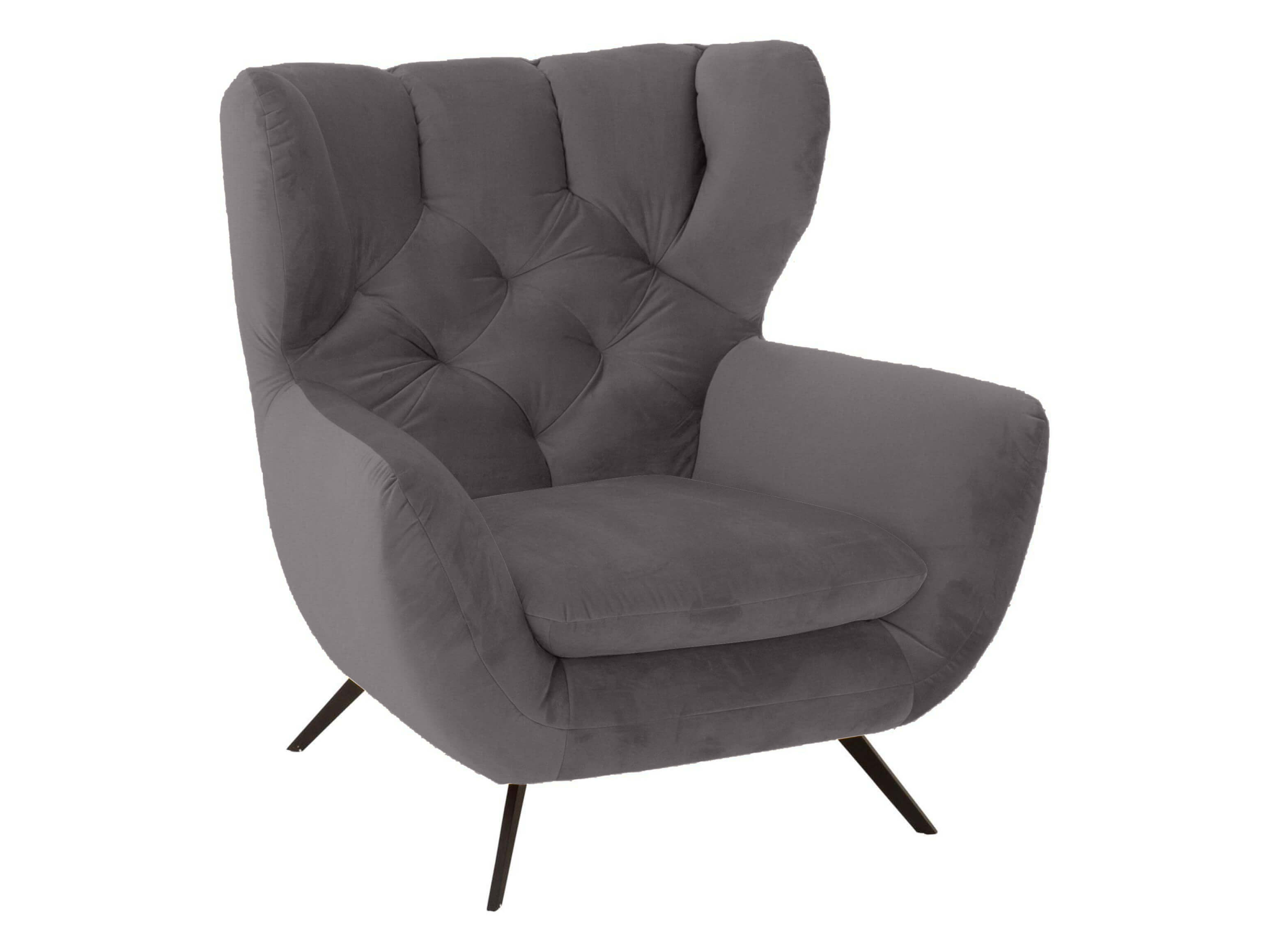 Sessel Santa fe Basic Candy / Farbe: Steel / Material: Stoff Basic