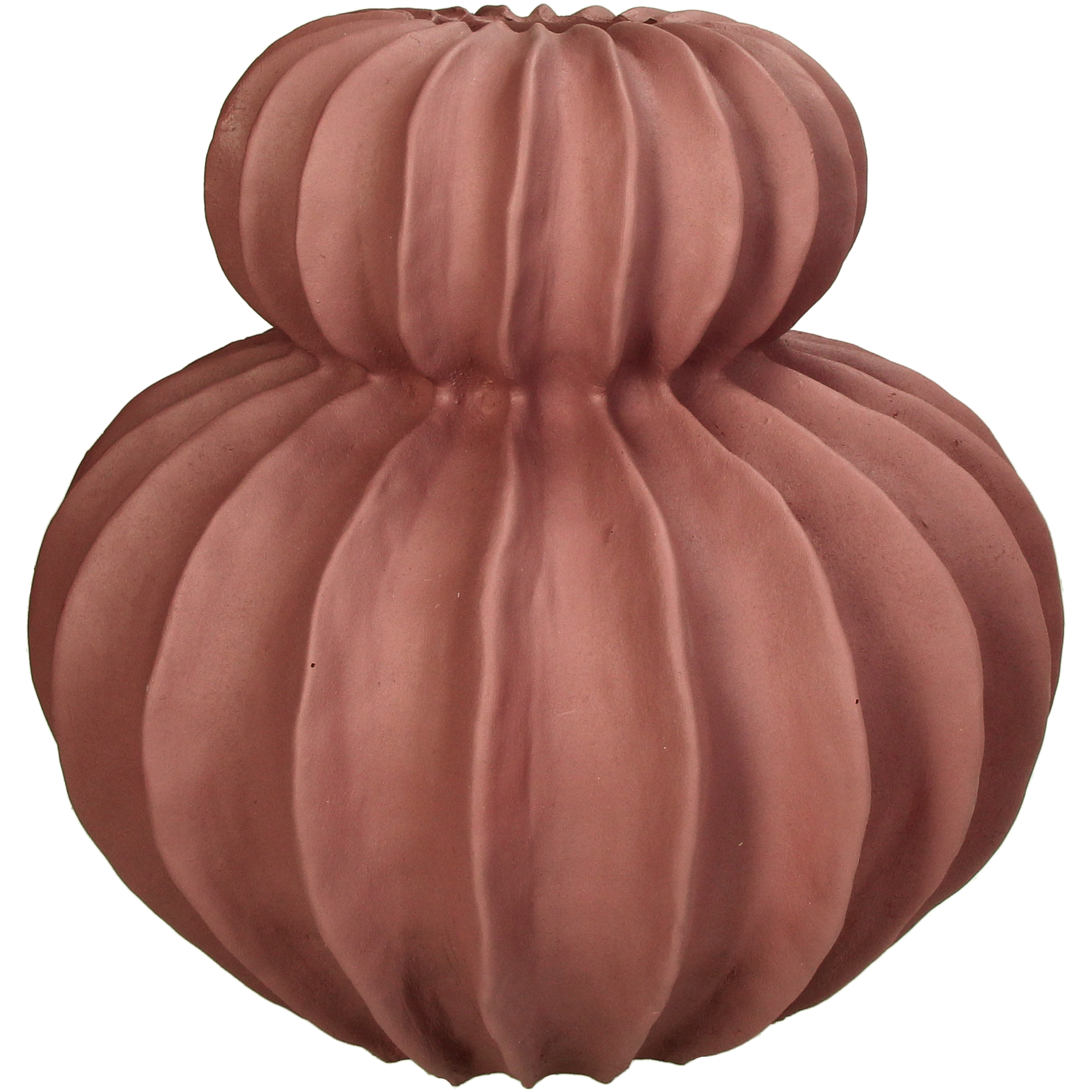Kersten Vase Polyresin, Mauve H: 30 cm  | Schubiger Möbel