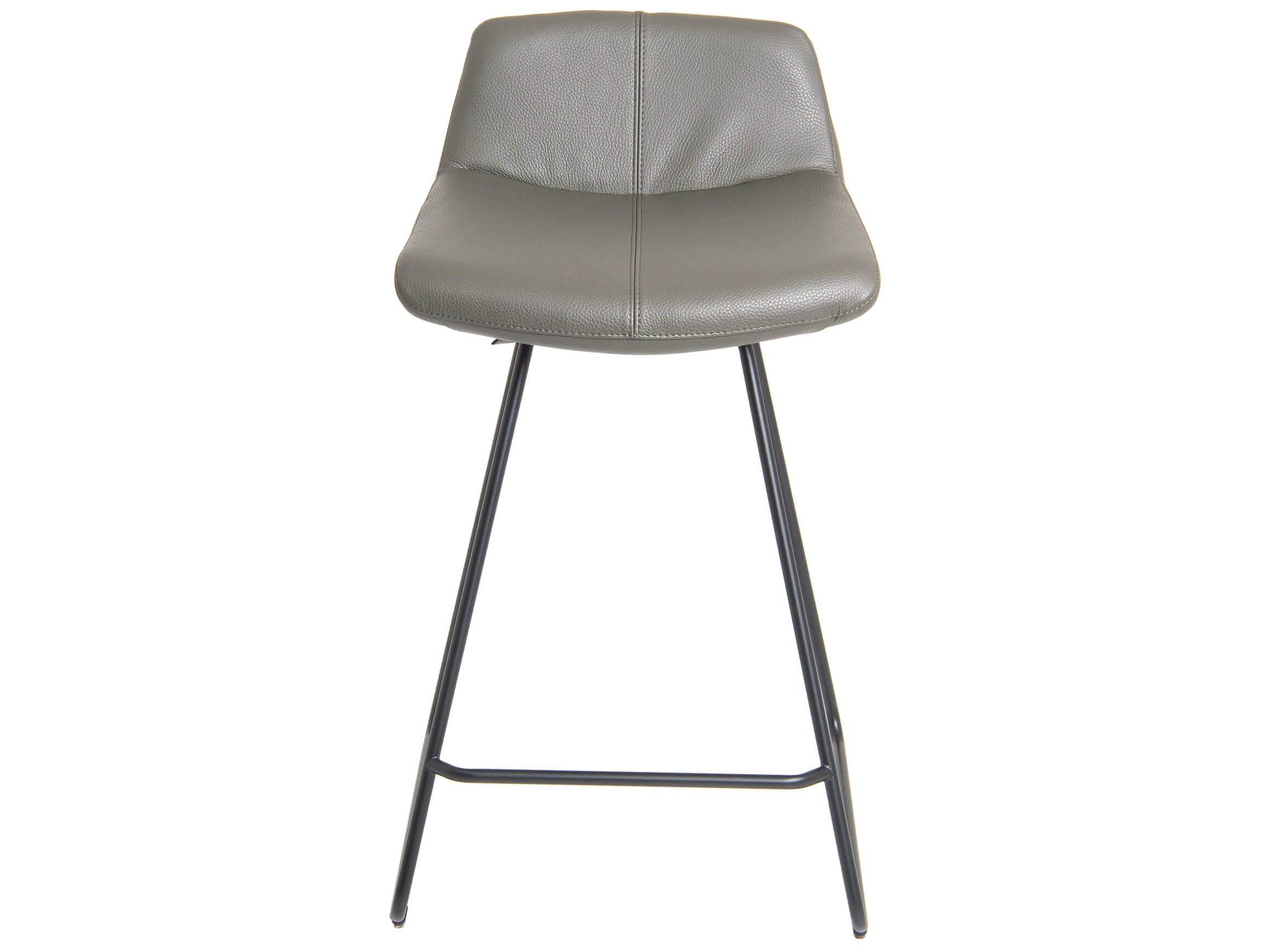 Tabouret de bar Caron Leolux / Couleur : Avocado / Matériau de revêtement : Tissu