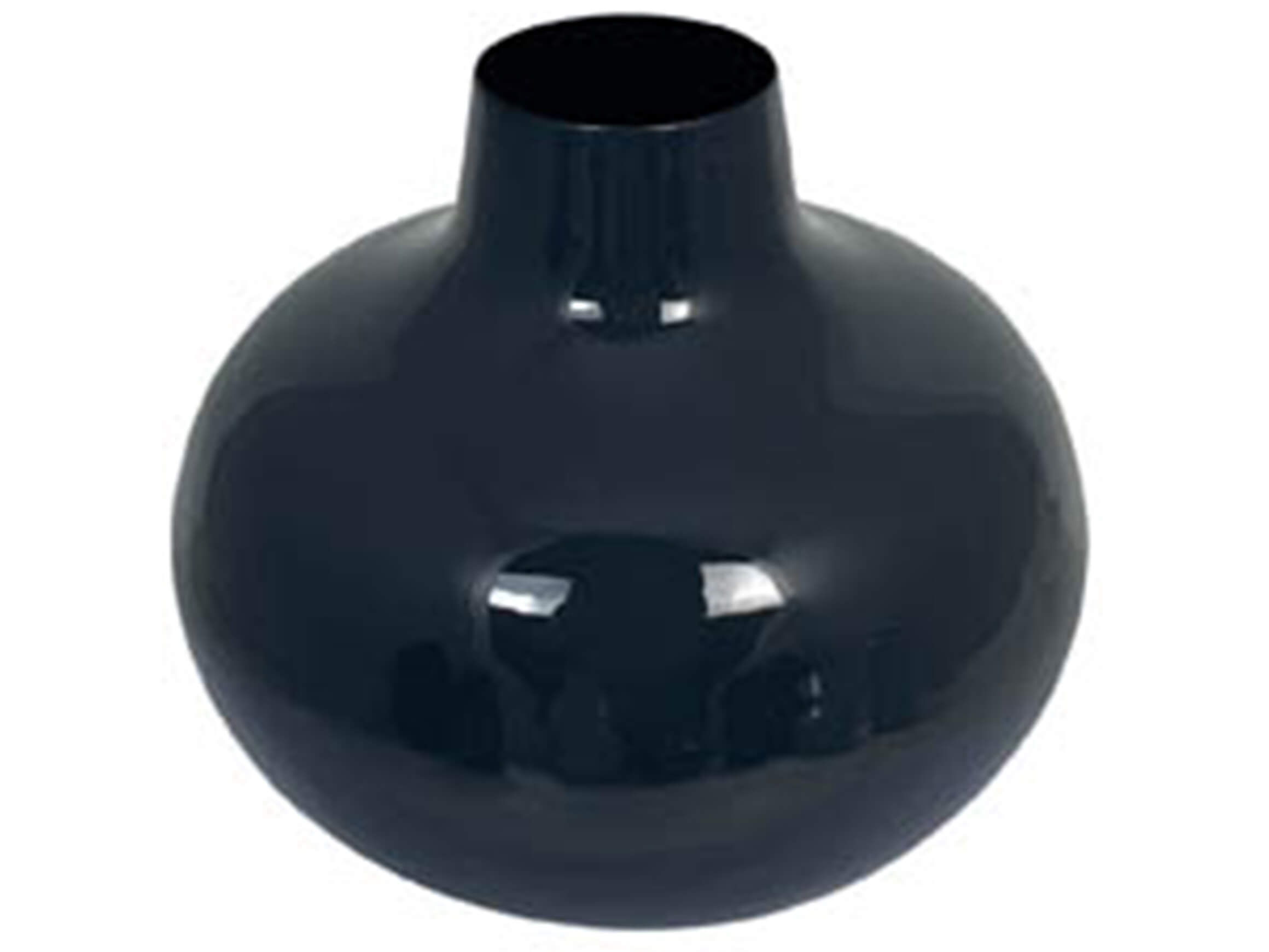 Kaheku Vase Morelia Grau H: 18 cm  | Schubiger Möbel