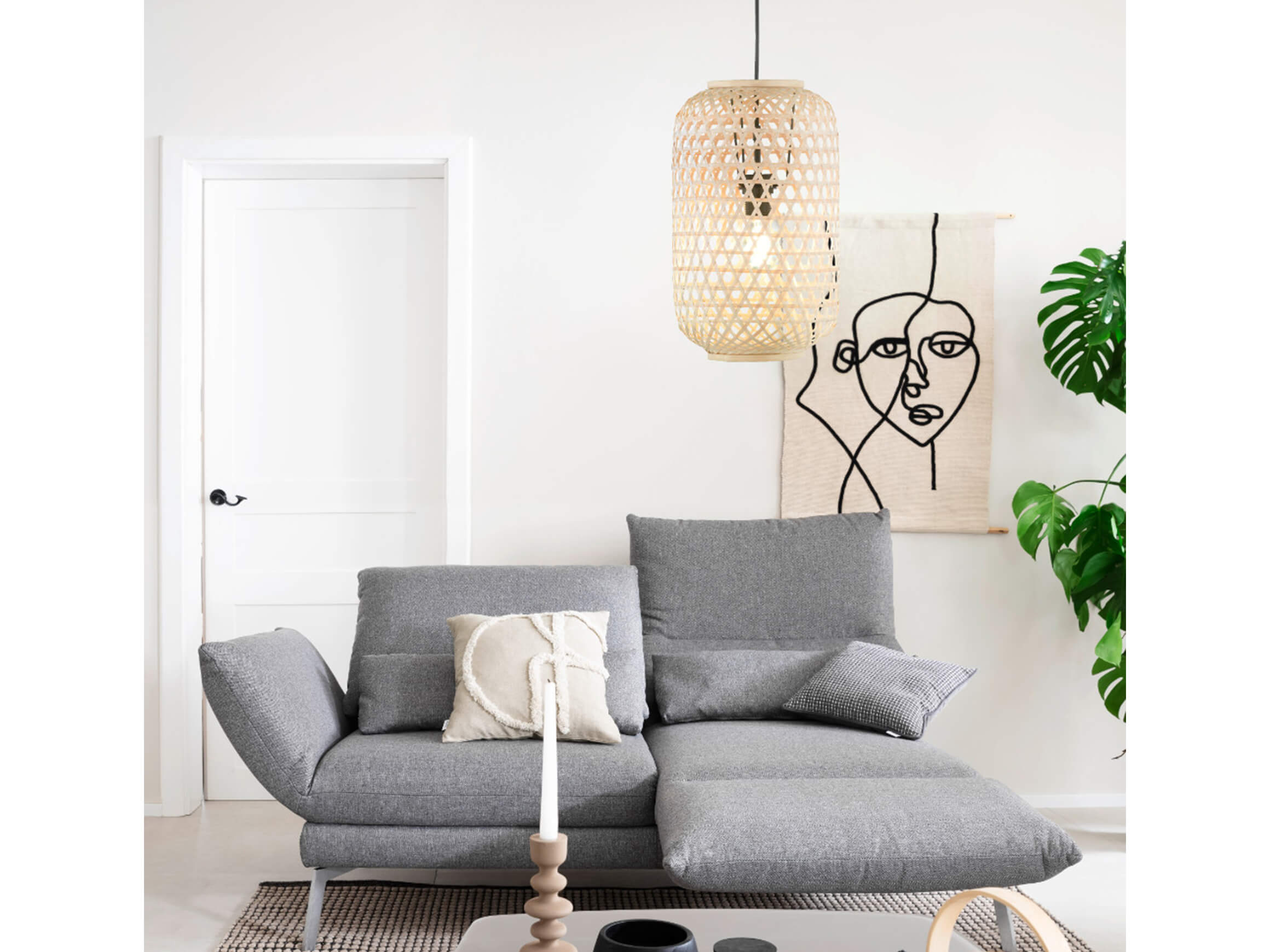 Pendellampe Calla D: 25 cm Fischer & Honsel