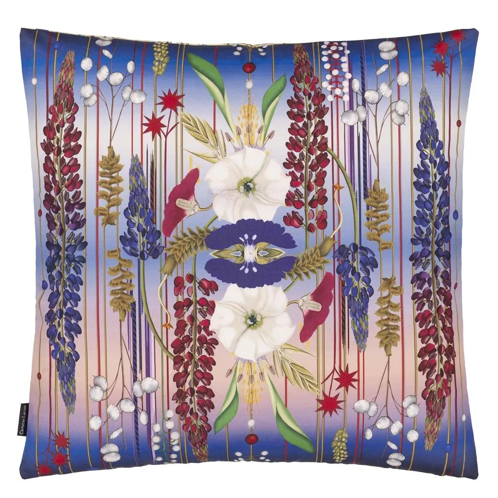 Kissen Amytis - Indigo Designers Guild / Farbe: Mehrfarbig von Christian Lacroix