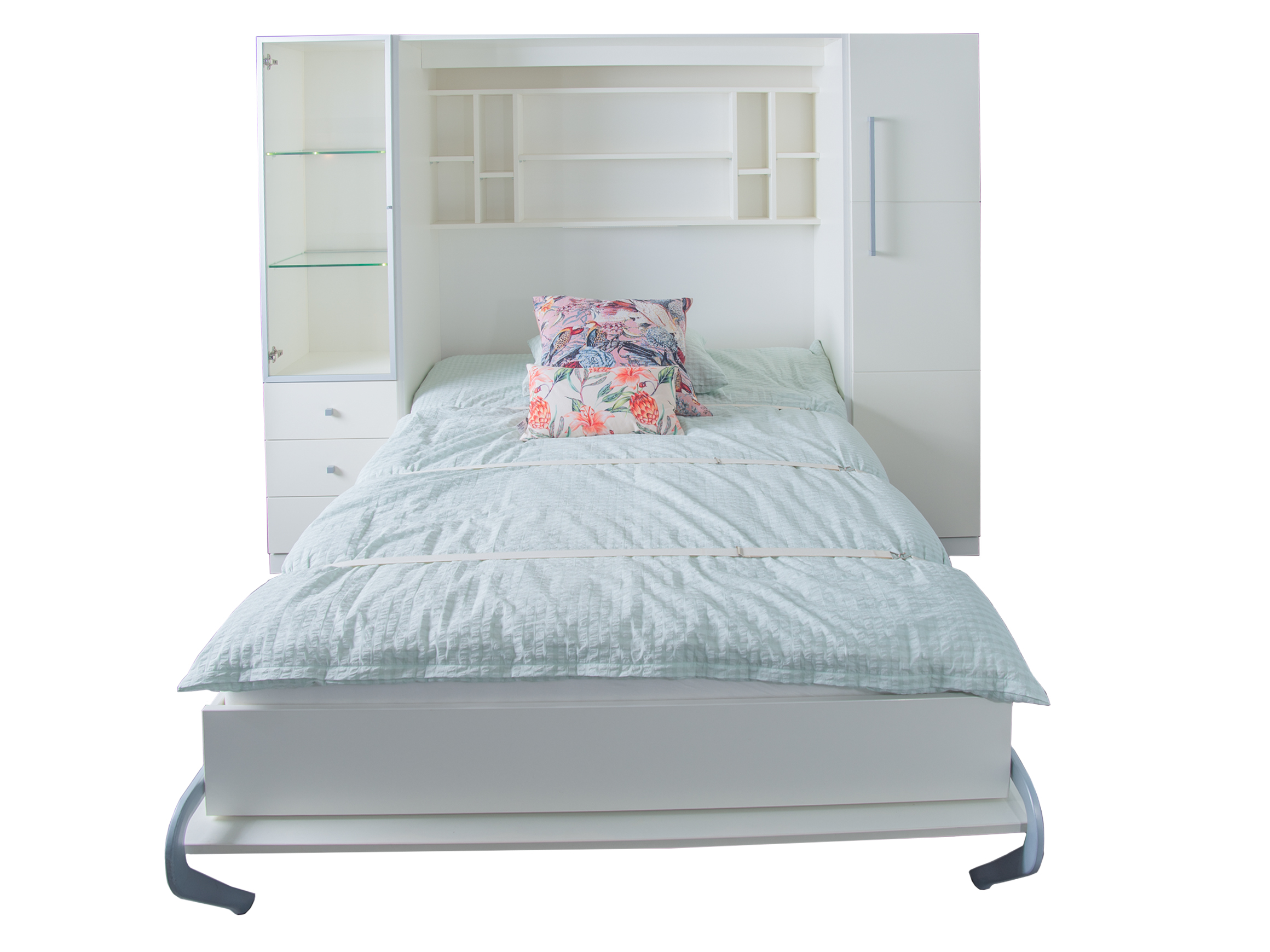 Schrankbett Maralik Nehl / Farbe: Weiss