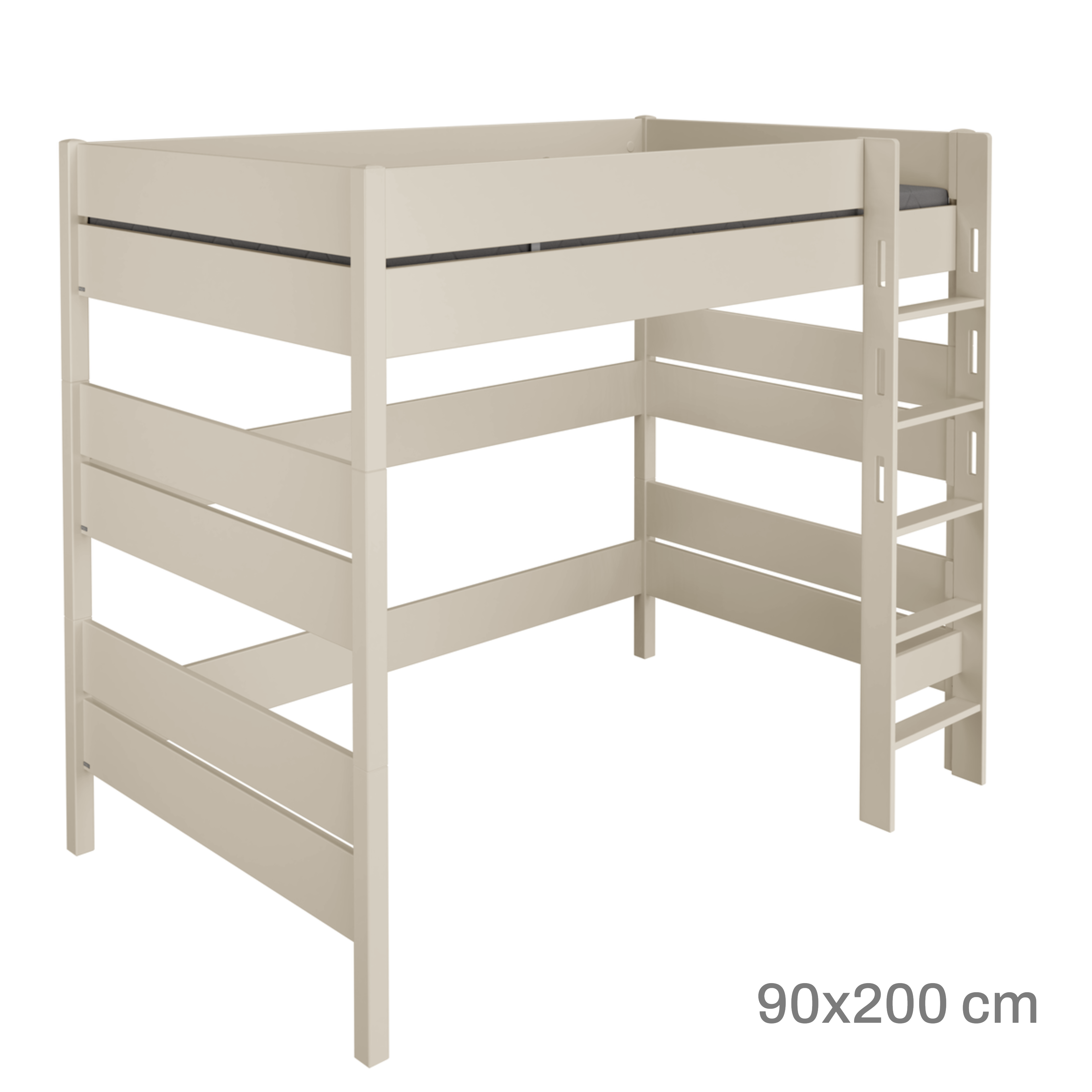 Hochbett Tiago von Paidi / Farbe: Cashmere Beige / Grösse: 106 x 210 cm