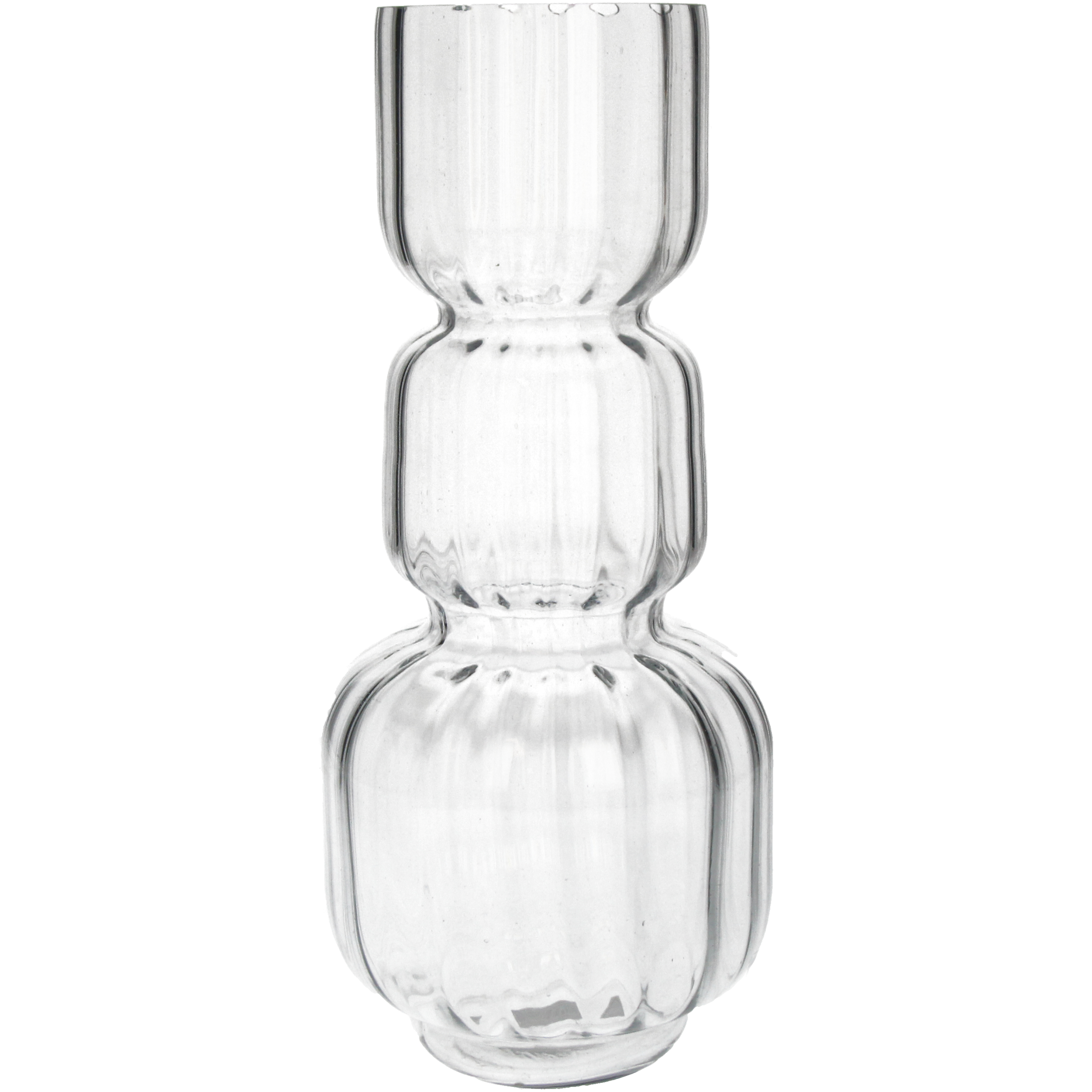 Vase Glas H: 38 cm Kersten