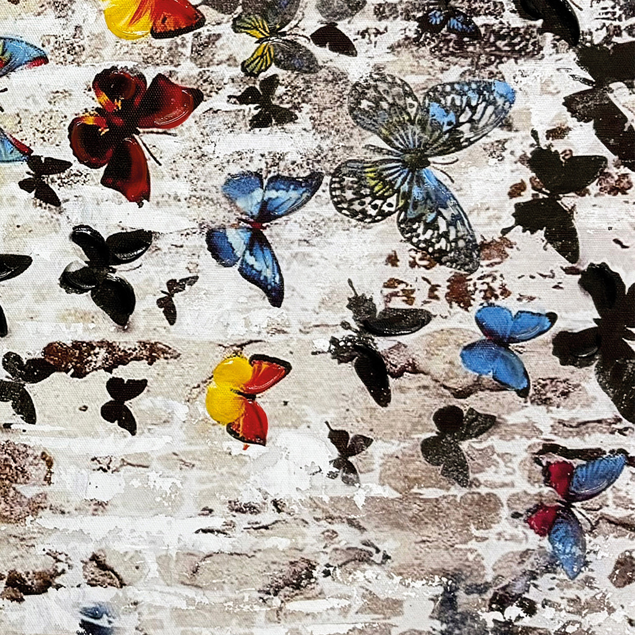 Gemälde-Butterfly Girl-image LAND