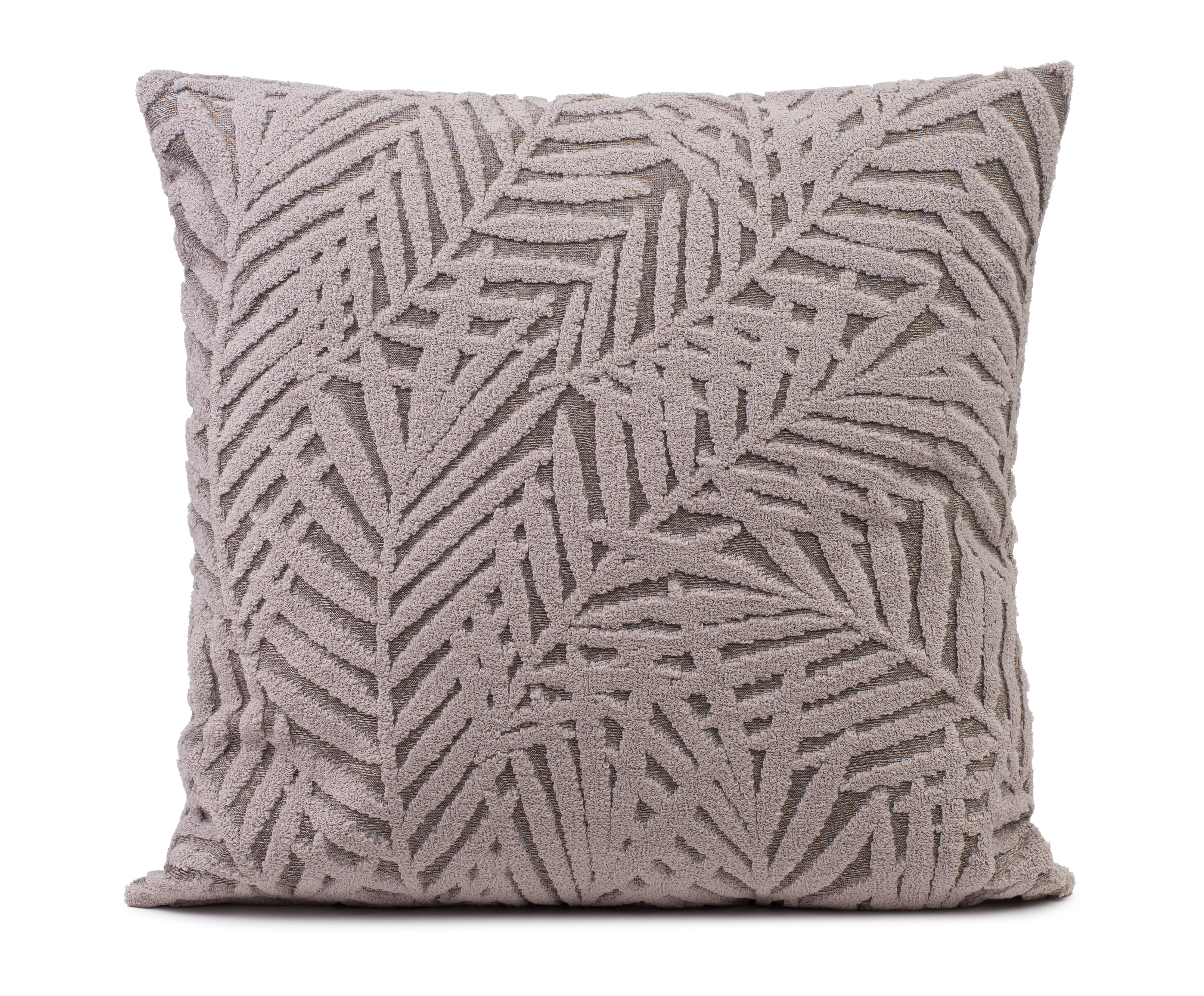 Gözze Ambiente Trendlife Kissenhülle Planty Taupe B: 50 cm Braun | Schubiger Möbel