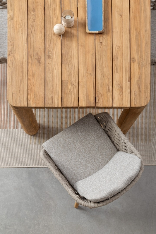 Gartenstuhl Torino Bizzotto / Grösse: 62 x 70 cm