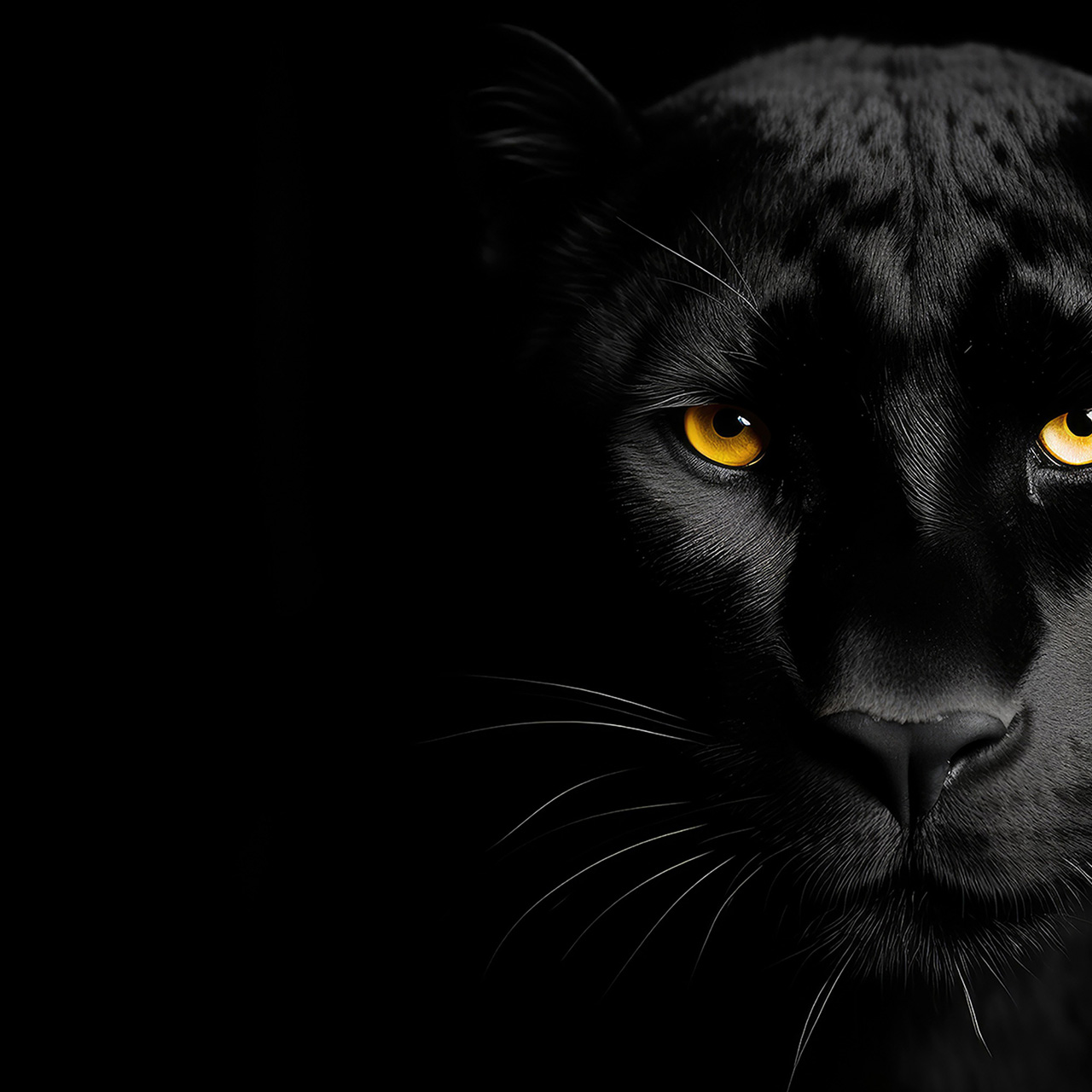 Canvas-Black Panther-image LAND
