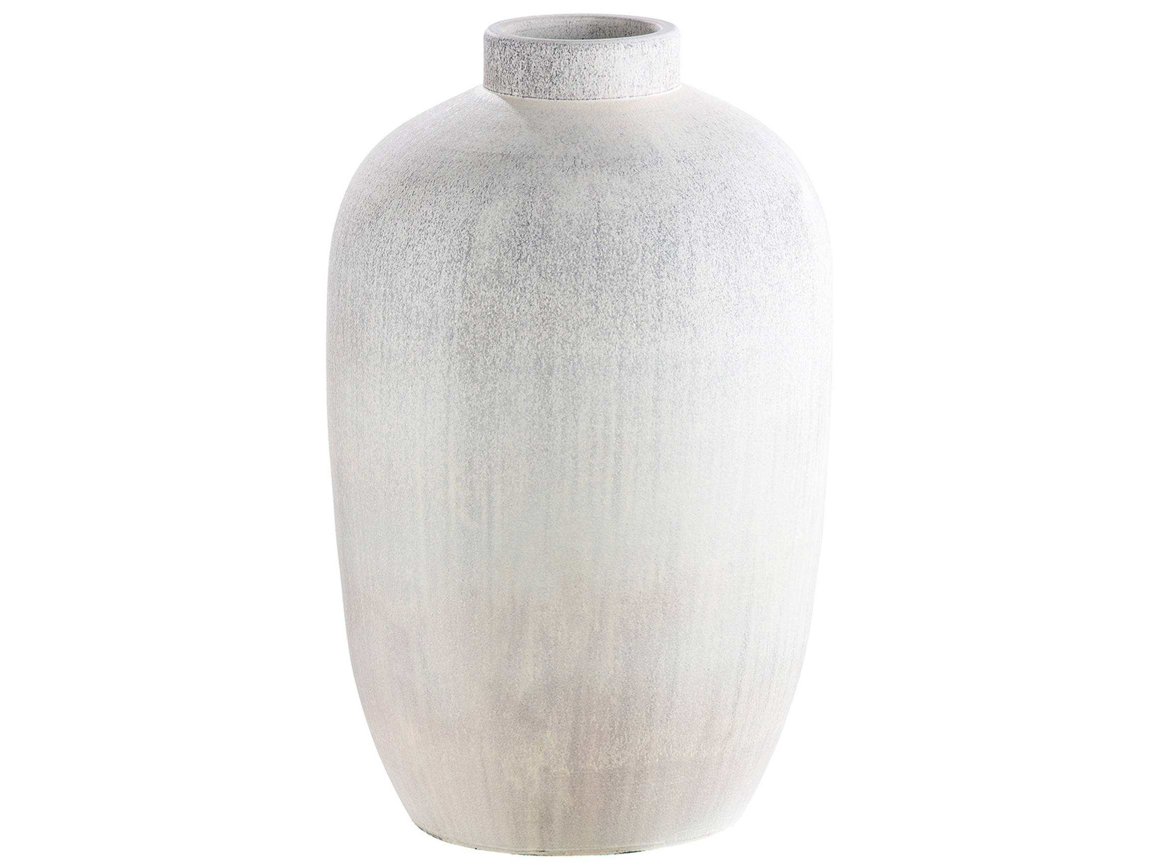 Vase Keramik Matt Antikweiss H: 60 cm Gilde