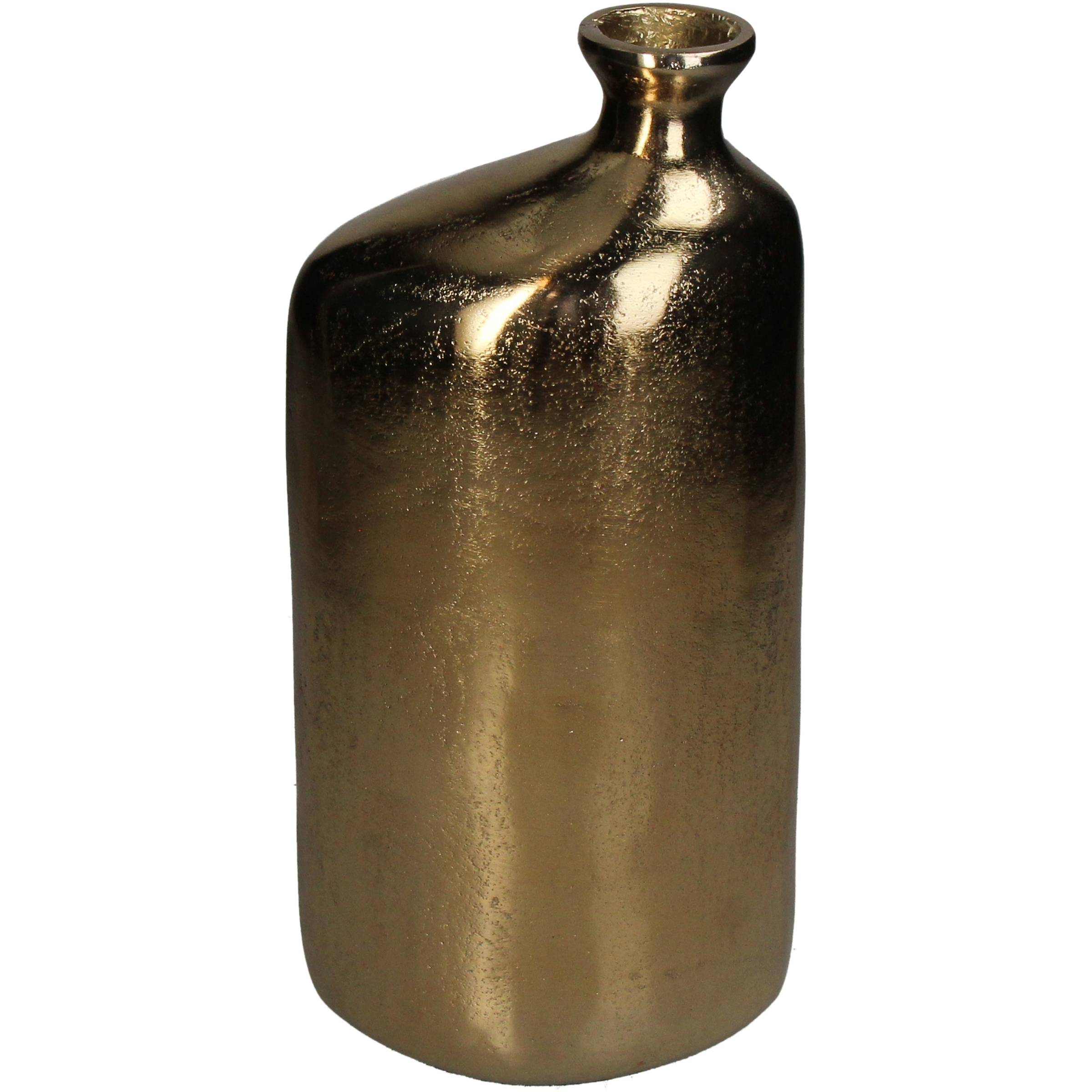Kersten Vase Aluminium, Champagner H: 30 cm  | Schubiger Möbel