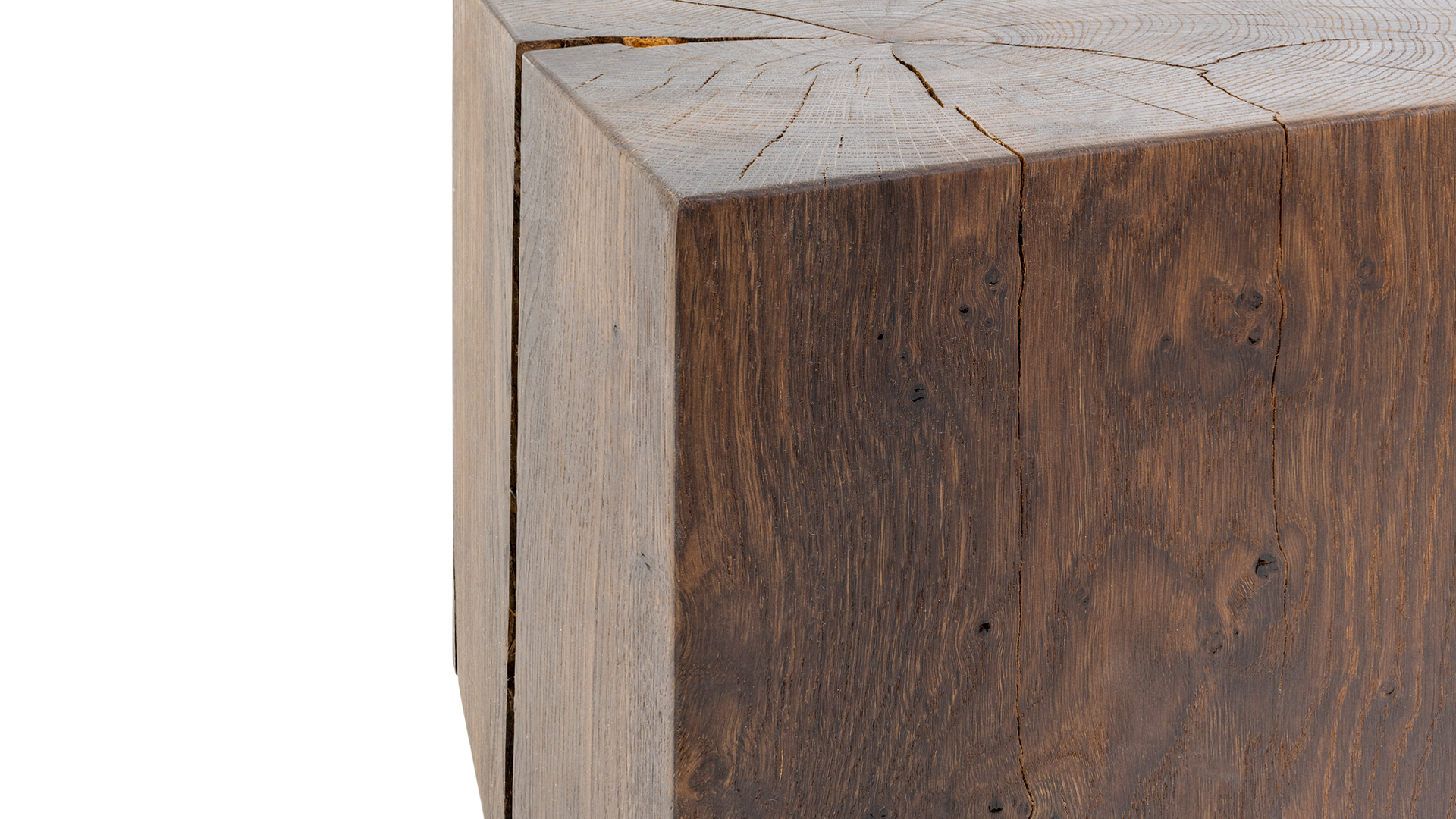 Beistelltisch Naturblock von Team 7