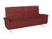 Sofa Chester Basic B: 206 cm Himolla / Farbe: Merlot / Material: Leder Basic