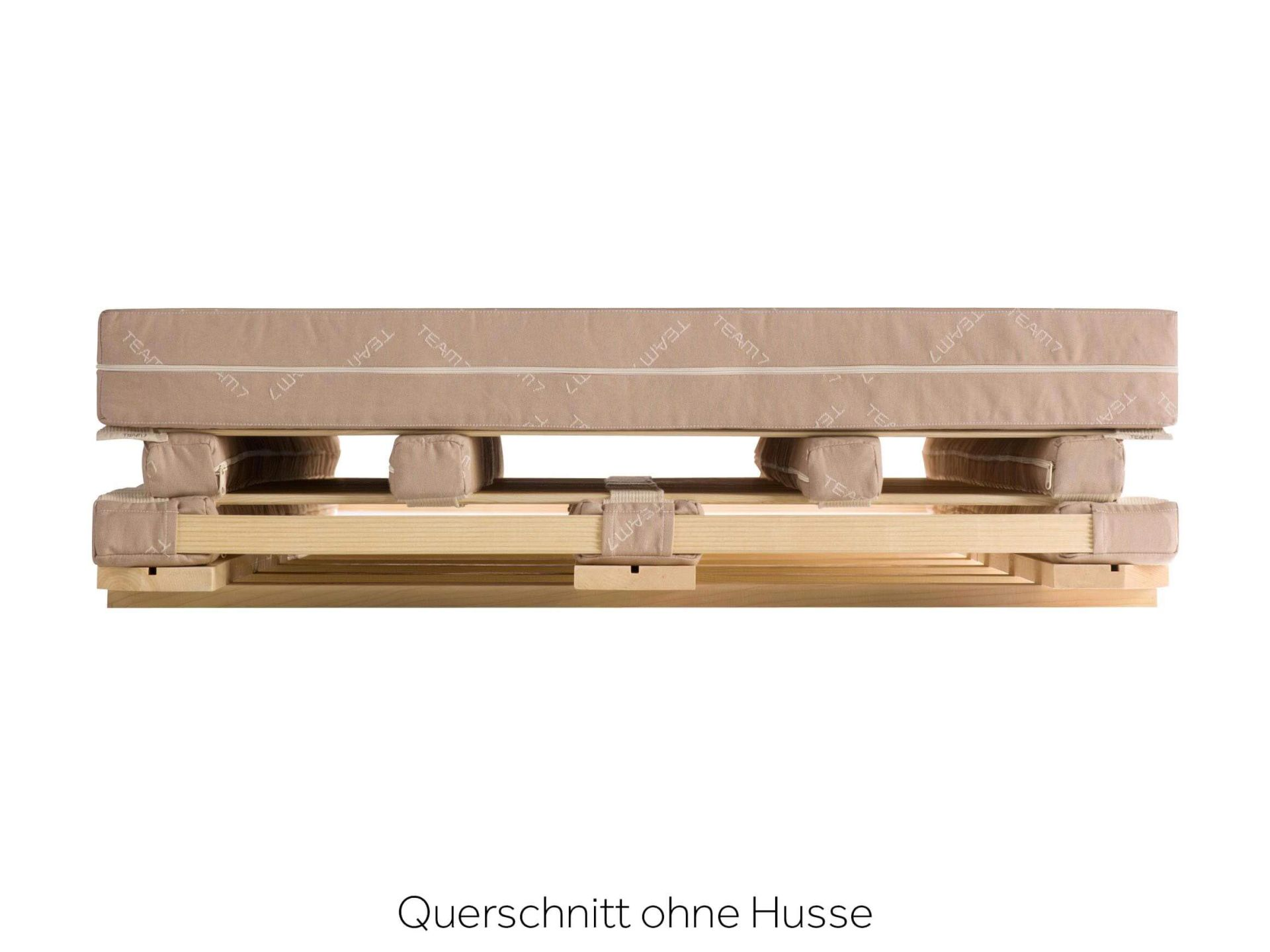 Schlafsystem Aos Fichte Offen Team 7 / Grösse: 100 x 200 /Matratzenhärte: hart