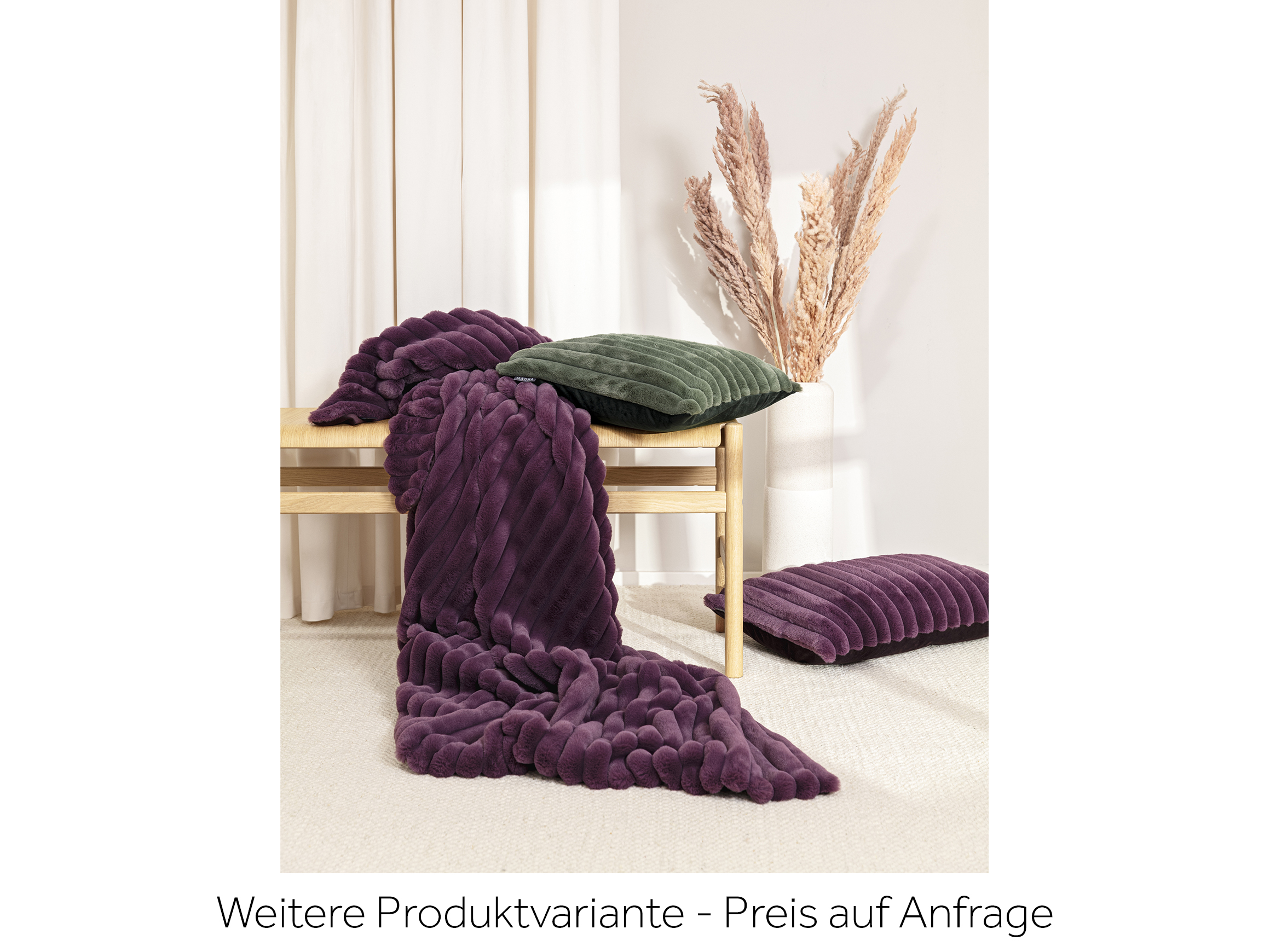 Plaid Raya Salbei 200x140 cm Magma