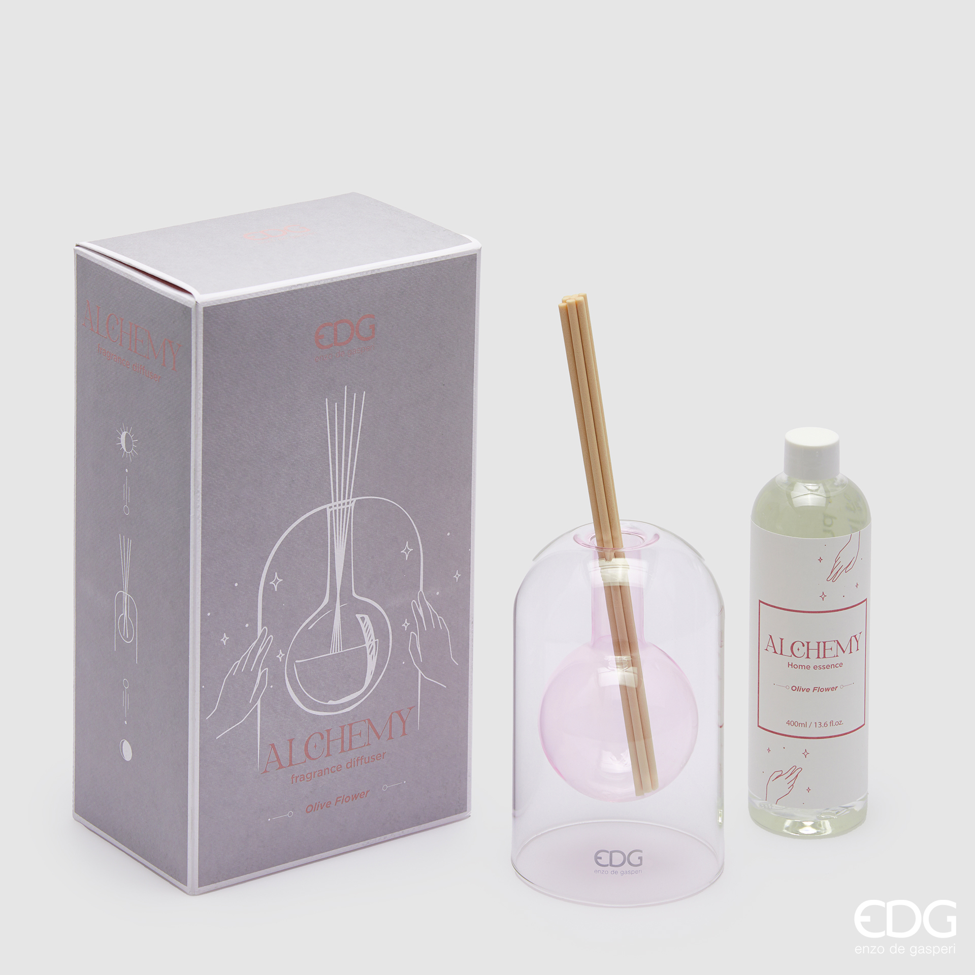 Raumduft Olive Flower, 400ml H: 17 cm Edg