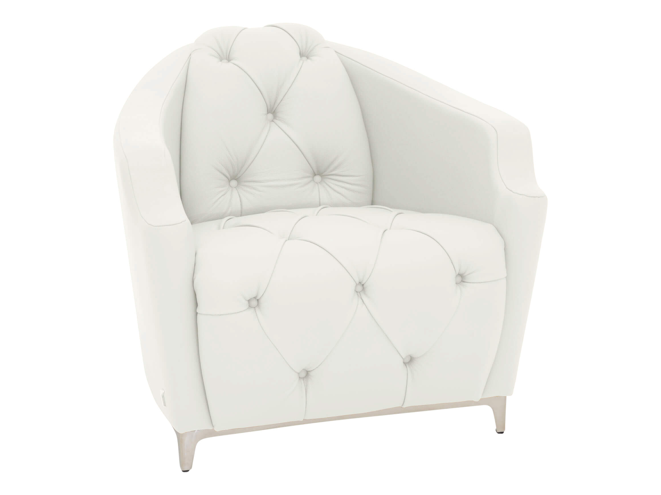 Sessel Downey Calia / Farbe: Ghiaccio / Material: