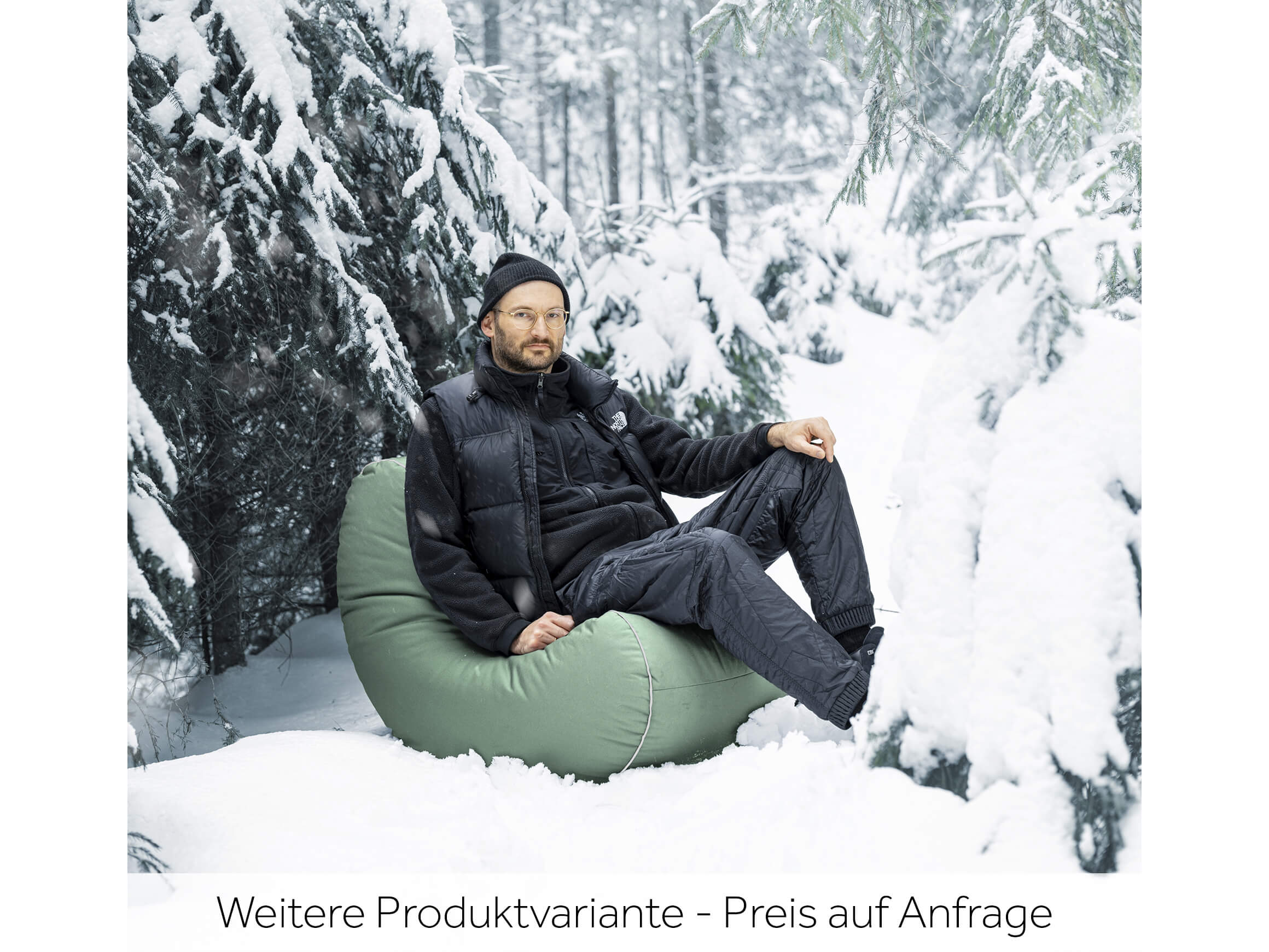 Outdoor-Sitzsack Salsa Scuba Magma