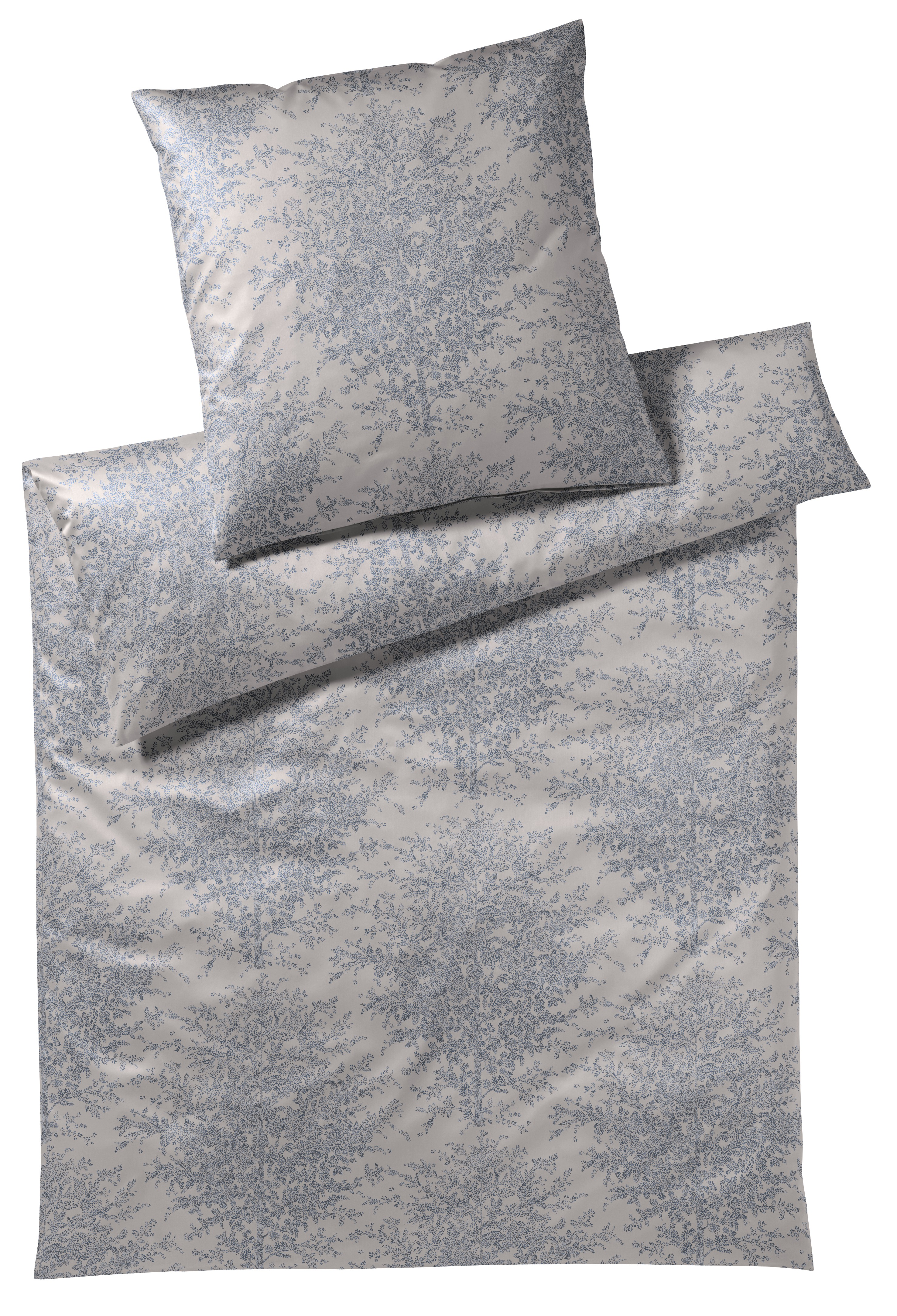 Elegante Kissenbezug Forest Hellblau Blau | Schubiger Möbel