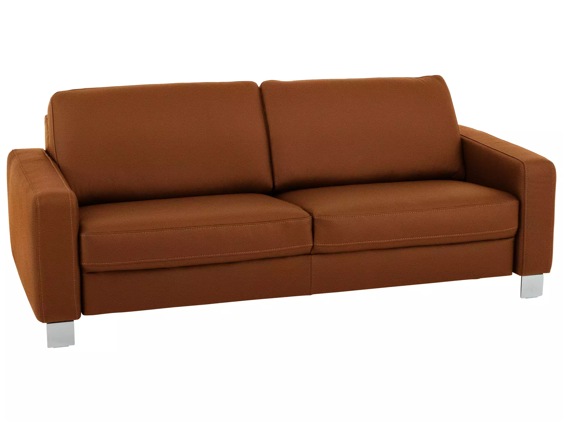 Sofa Shetland Basic B: 214 cm Polipol / Farbe: Zimt / Material: Microfaser Basic