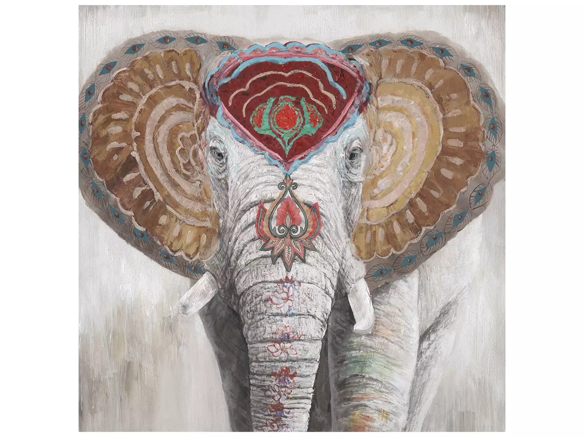 Bild Geschmückter Elefant image LAND