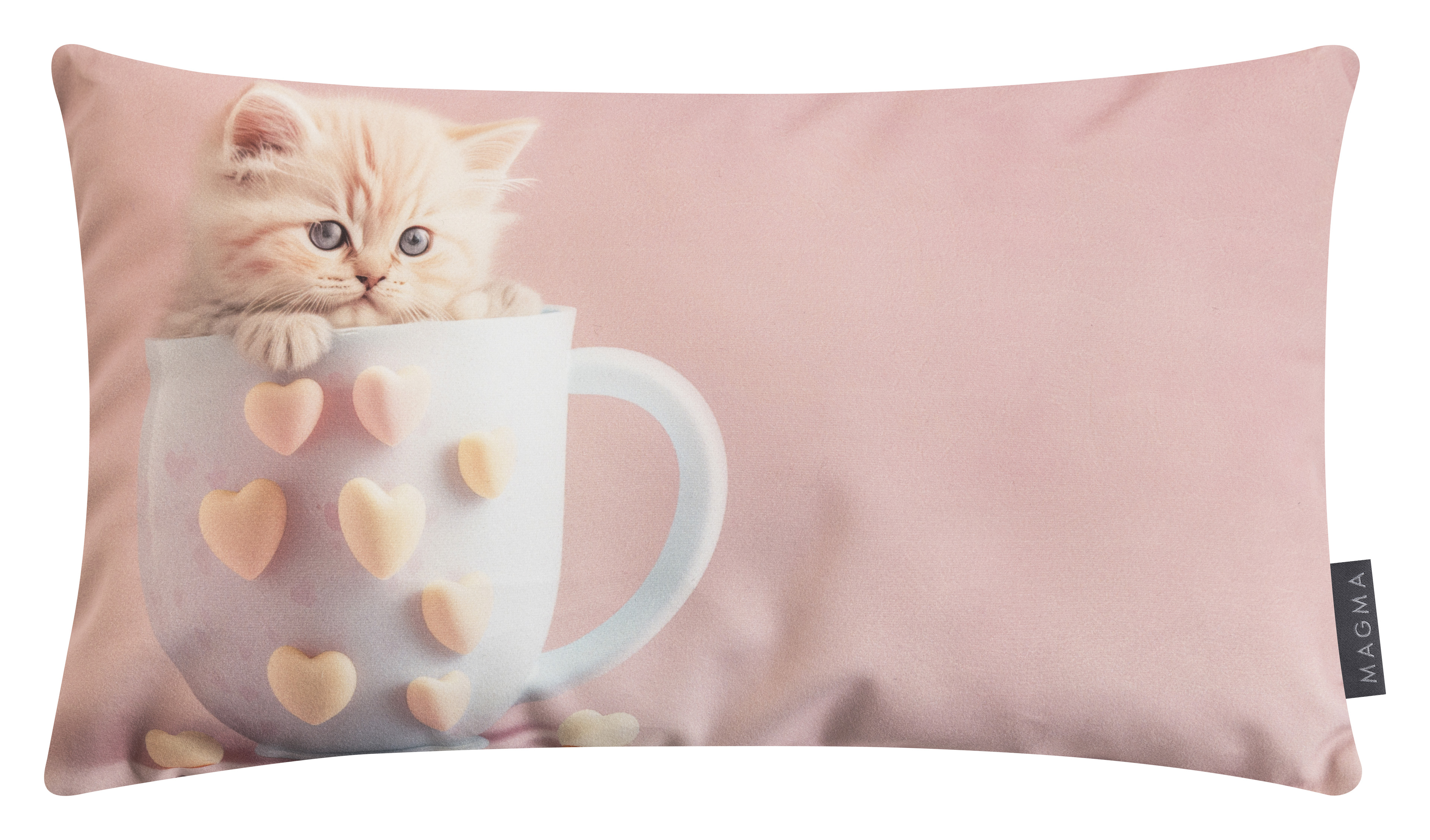 Kissenhülle Candy, Katze 50x30 cm Magma
