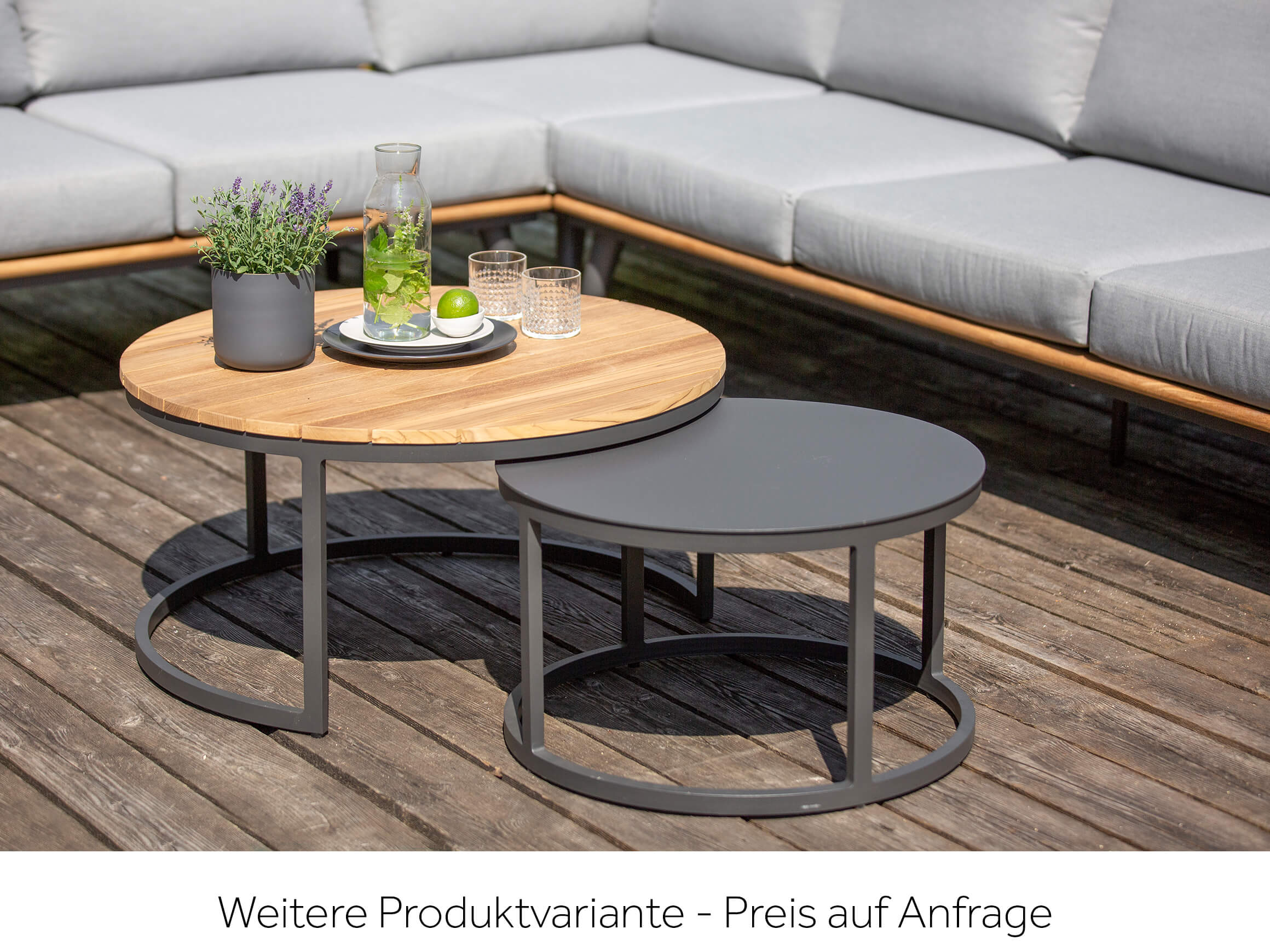 Loungetisch Sevilla Aluminium Niehoff