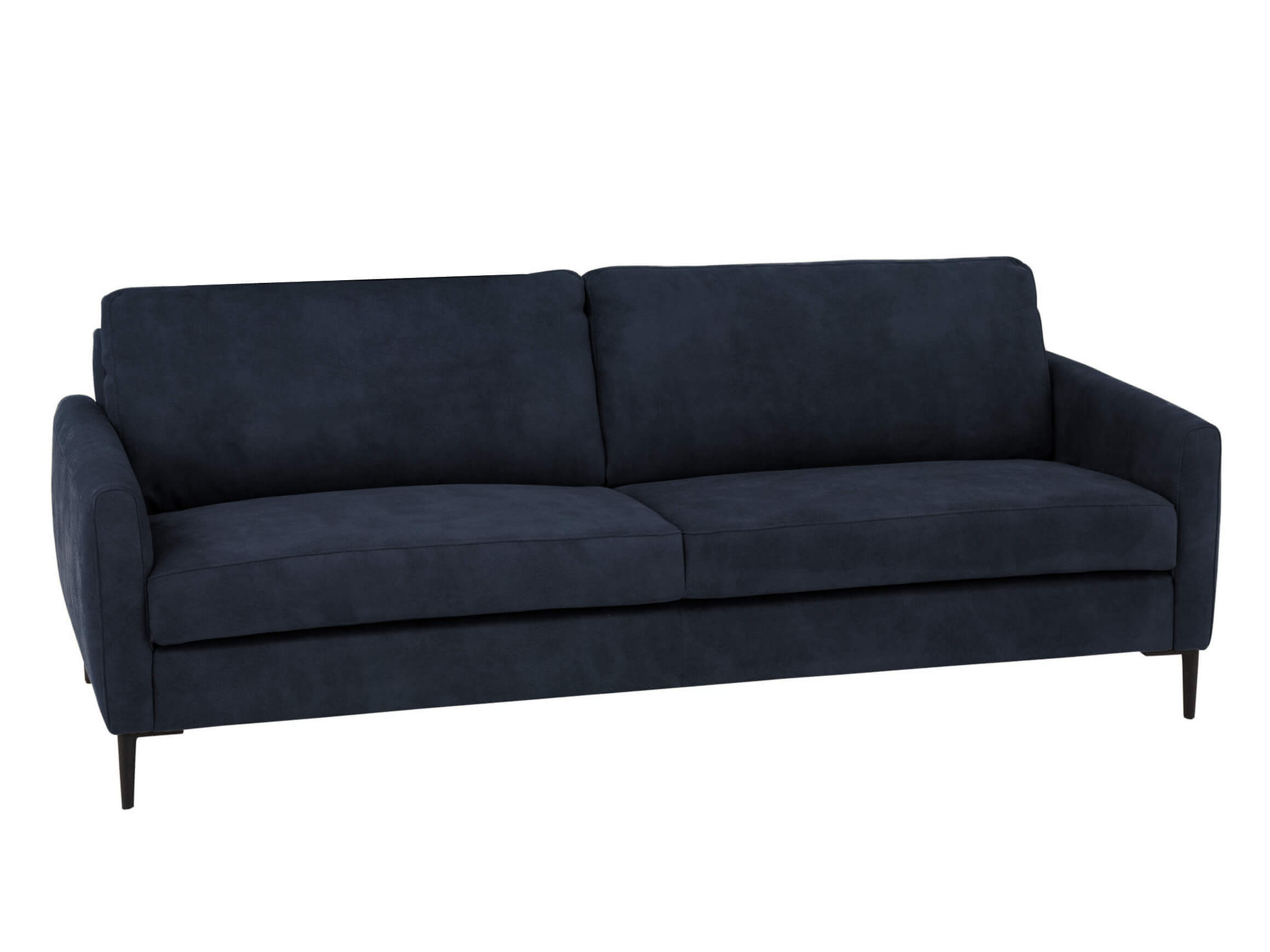 Sofa Antonio Basic B: 196 cm Schillig Willi / Farbe: Blau / Material: Leder Basic