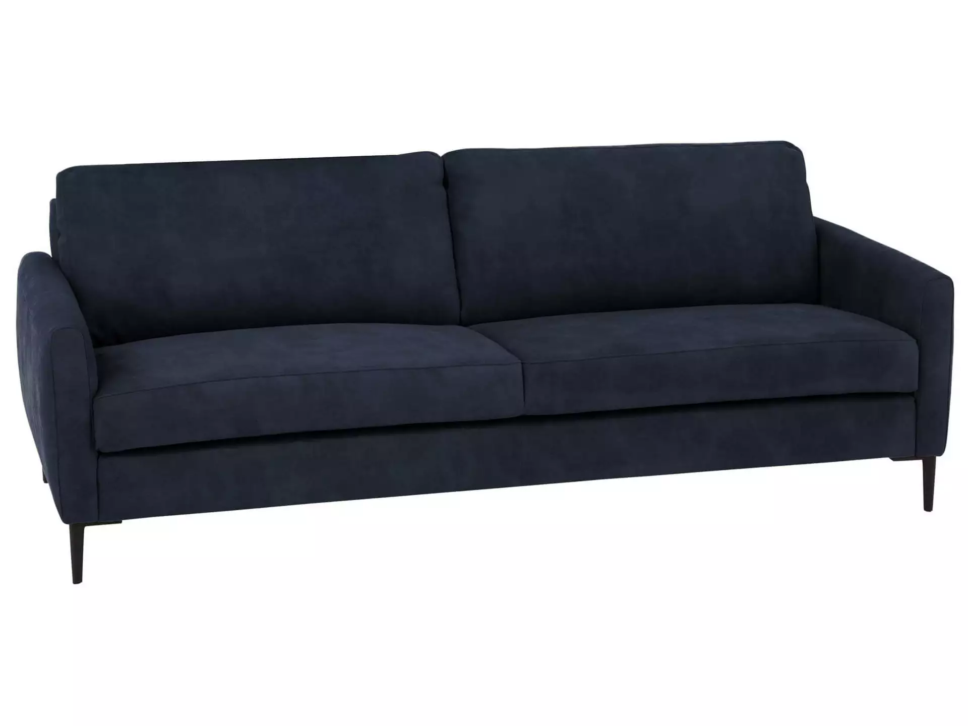 Sofa Antonio Basic B: 196 cm Schillig Willi / Farbe: Blau / Material: Leder Basic