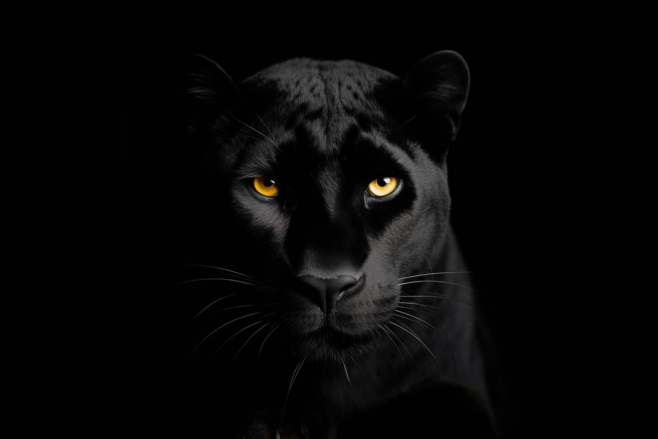 Canvas-Black Panther-image LAND