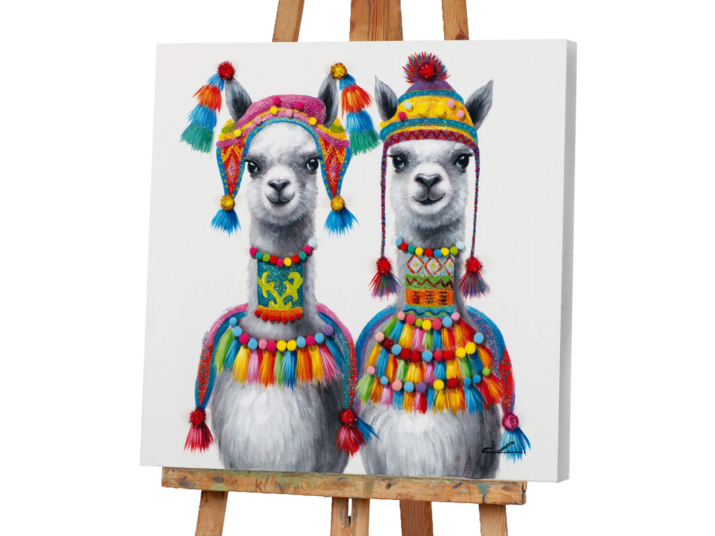 Bild 2 Lamas im Inka Stil image LAND