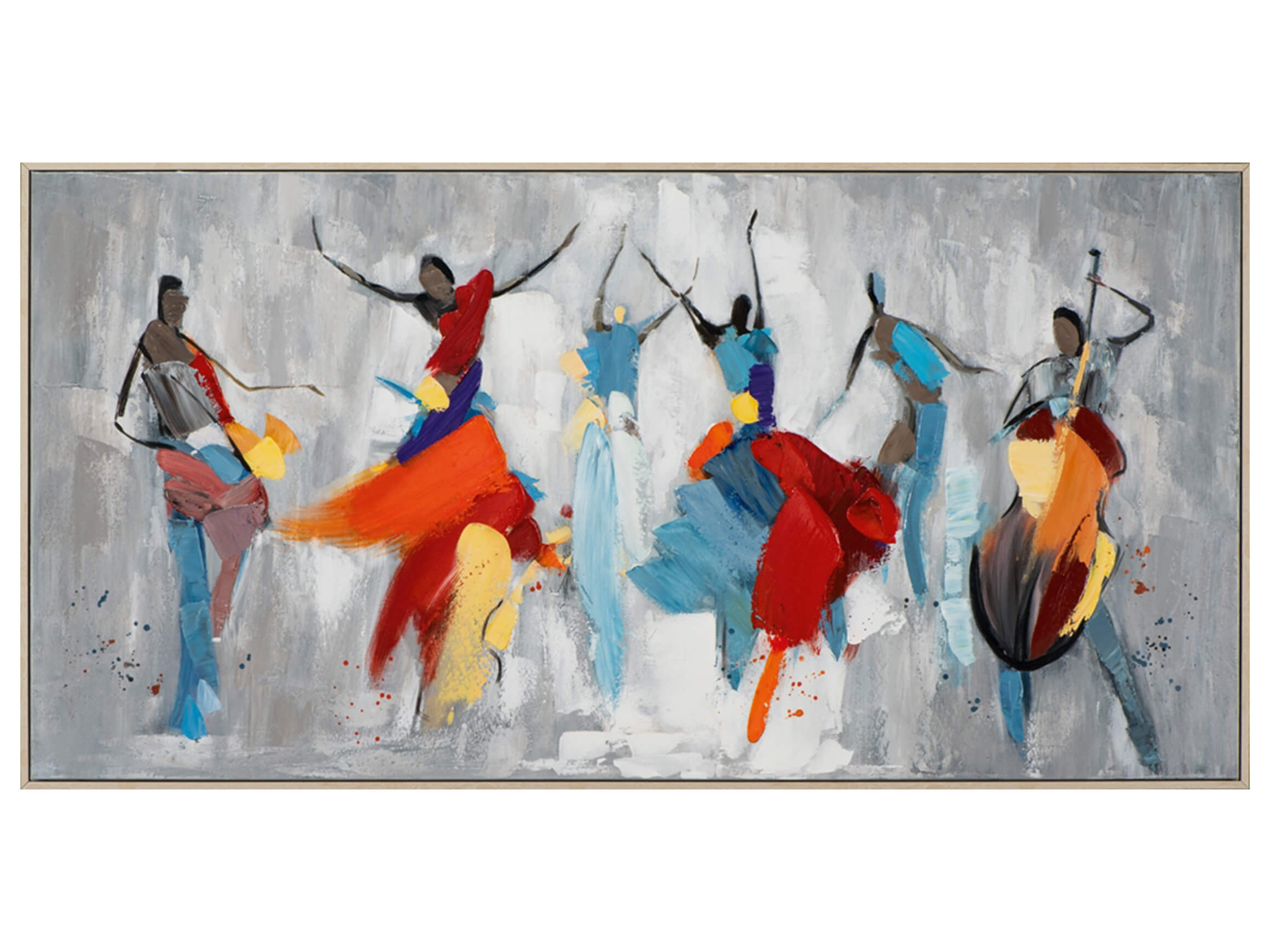 Tableau avec cadre Danse artistique 2 image LAND