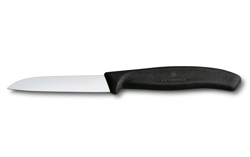 Gemüsemesser Swiss Classic, Schwarz, 8 cm Von Victorinox Alltron / Farbe: Schwarz