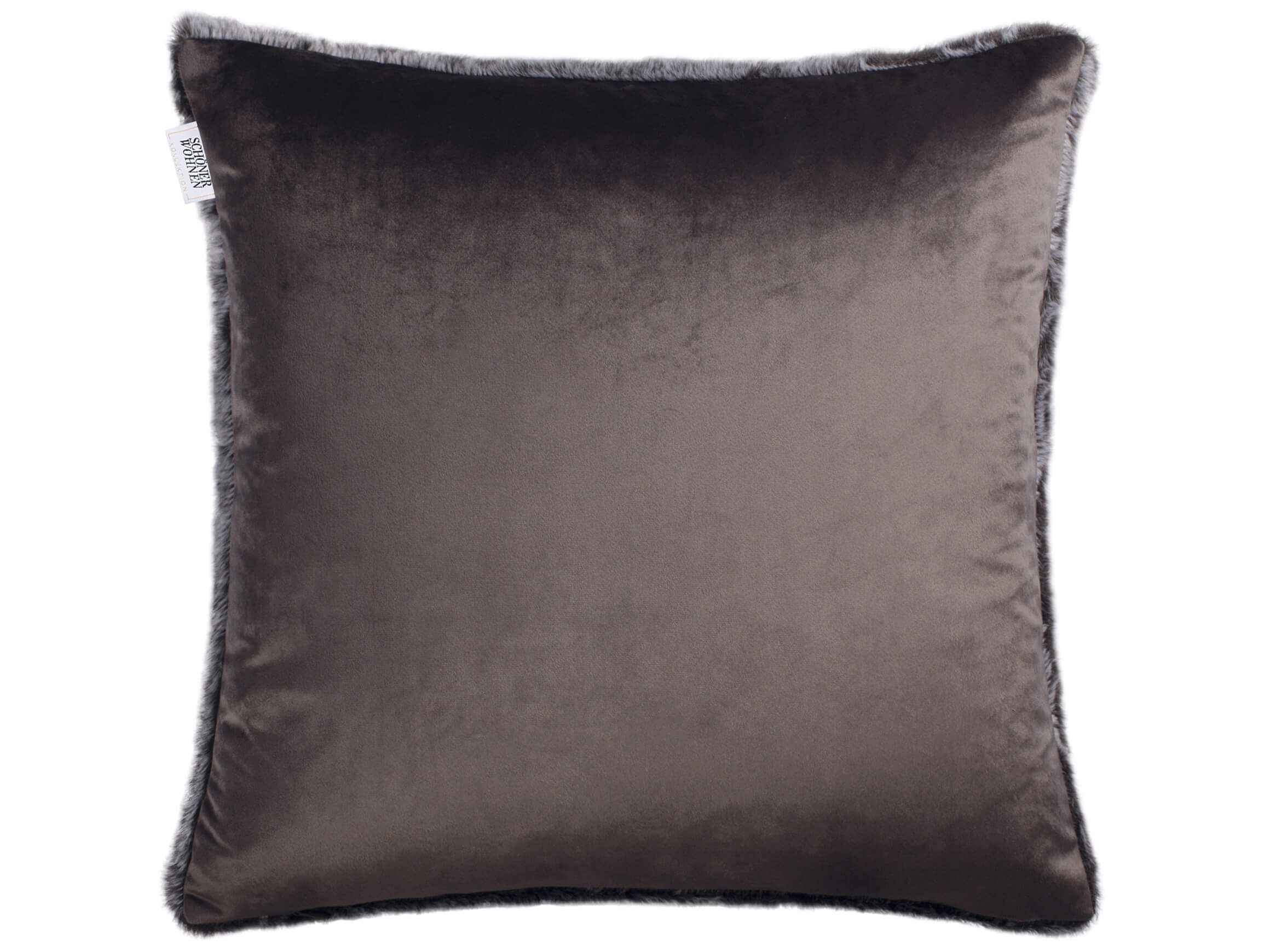 Kissenhülle Cozy Grau 45x45 cm Stoeckel & Grimmler