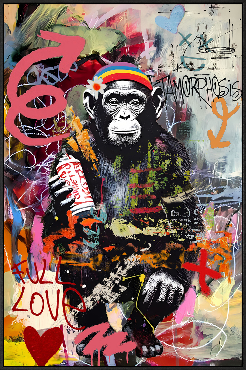 Gemälde-Love & Peace!-image LAND