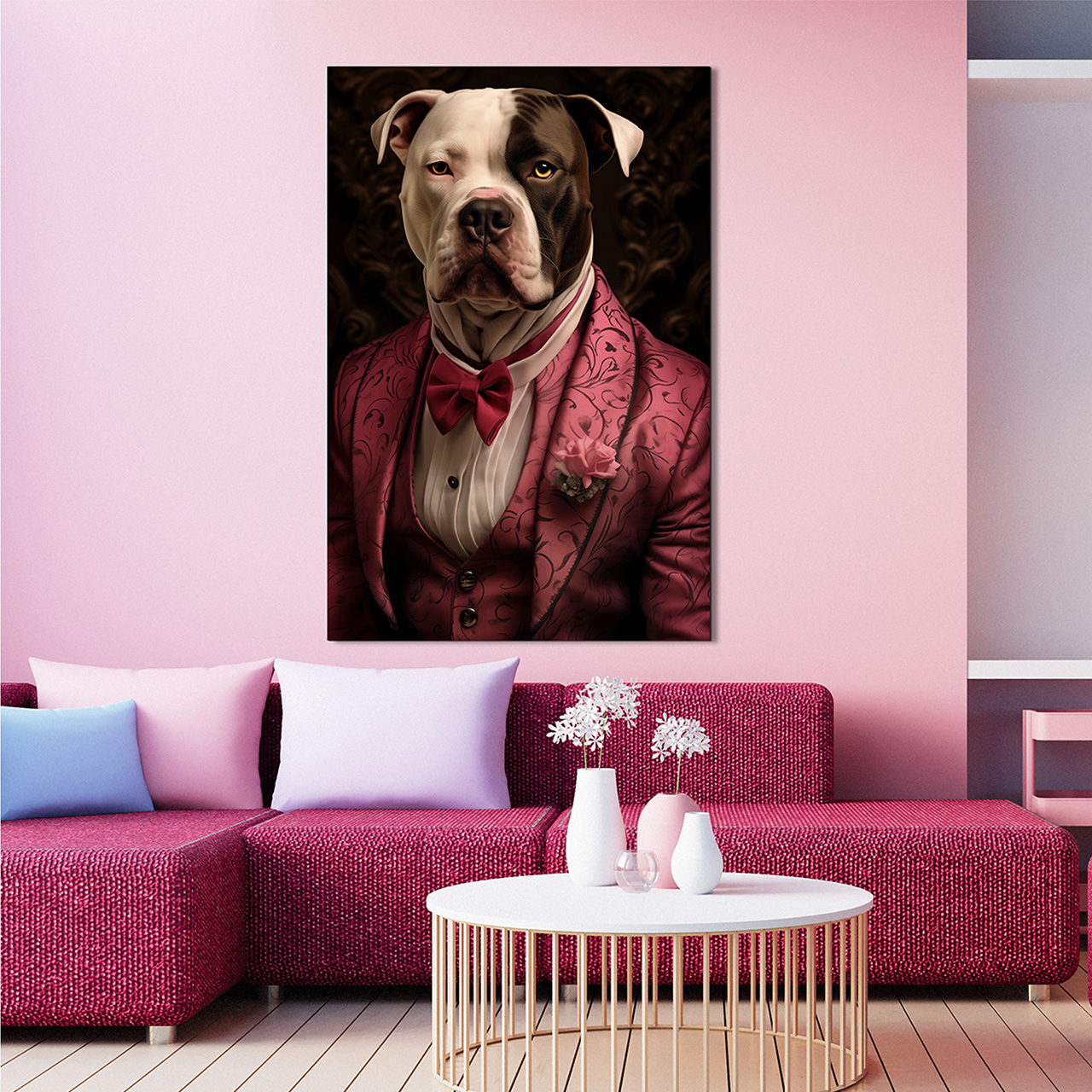 Canvas-Stylish Bully-image LAND