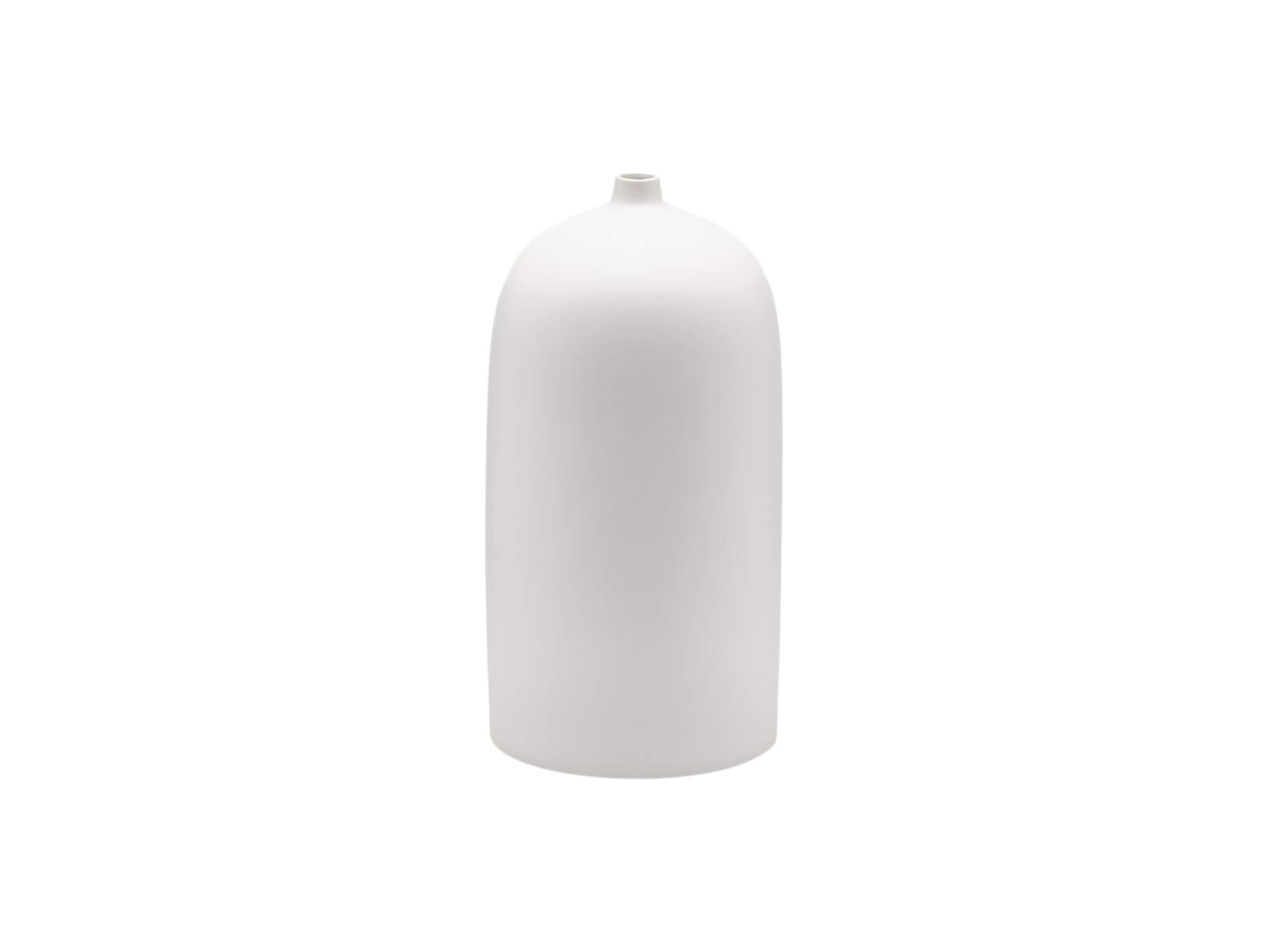 Vase Mono Weiss H: 32 cm Edg / Farbe: Weiss