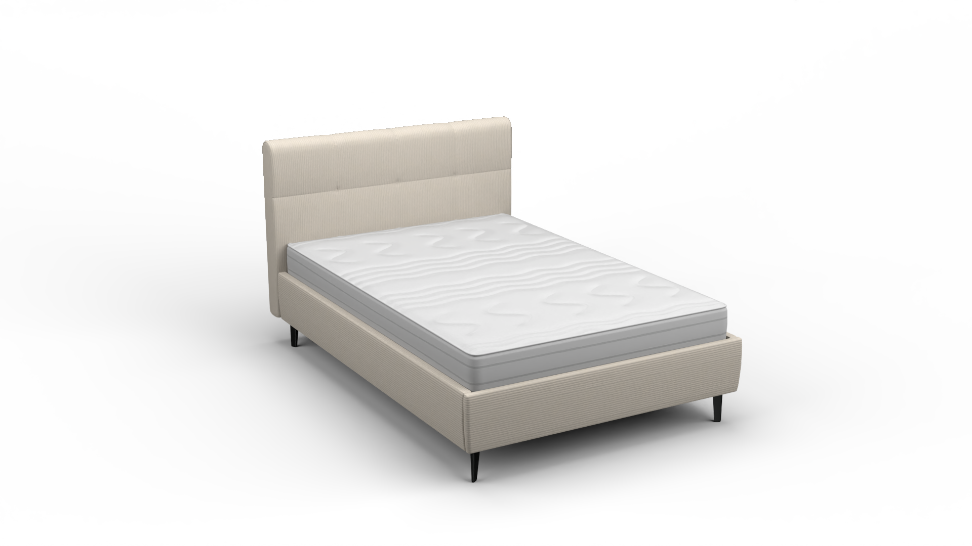 Polsterbett Orion UrbanDesign / Matratzengrösse: 140 x 200 cm / Bezugsmaterial: