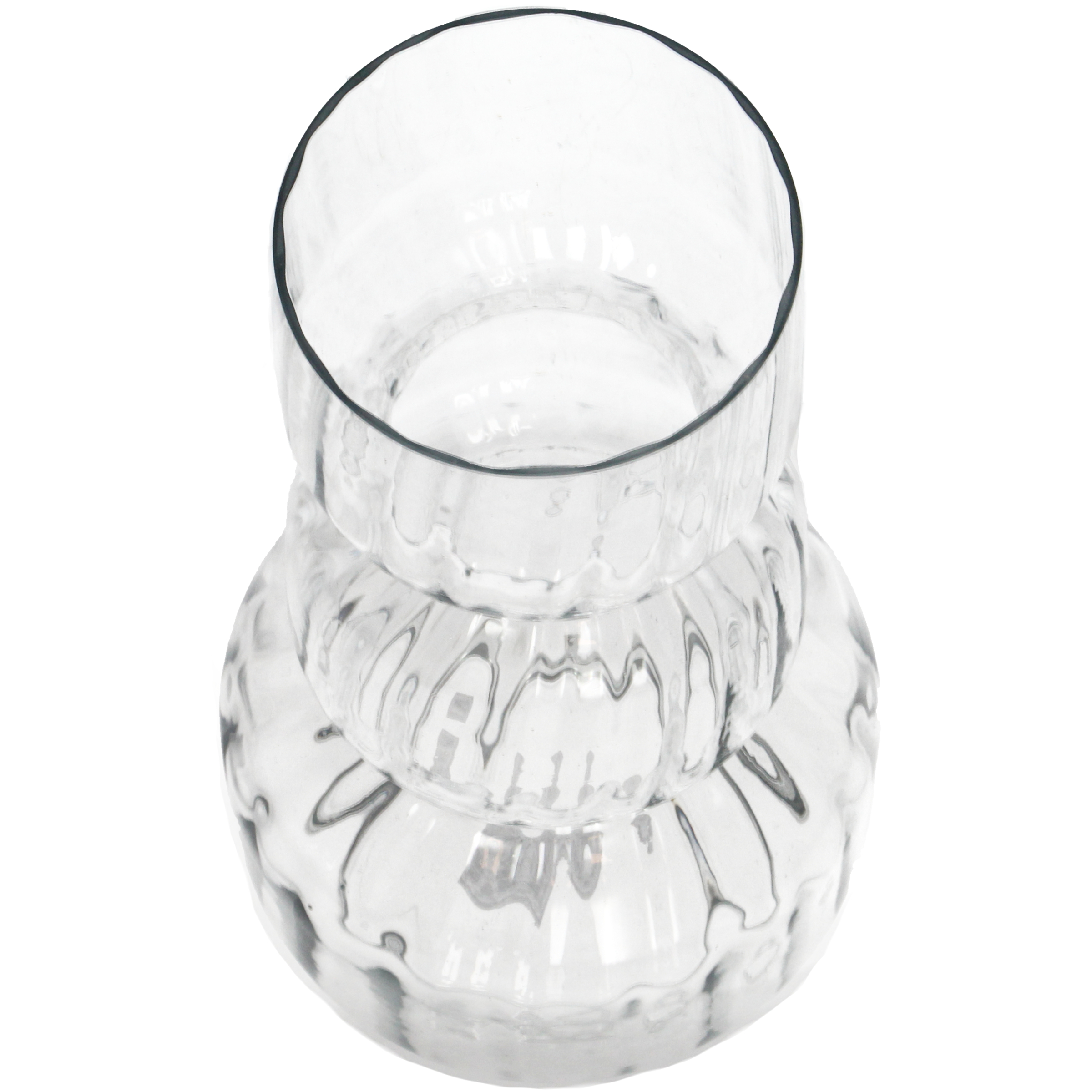 Vase Glas H: 31 cm Kersten