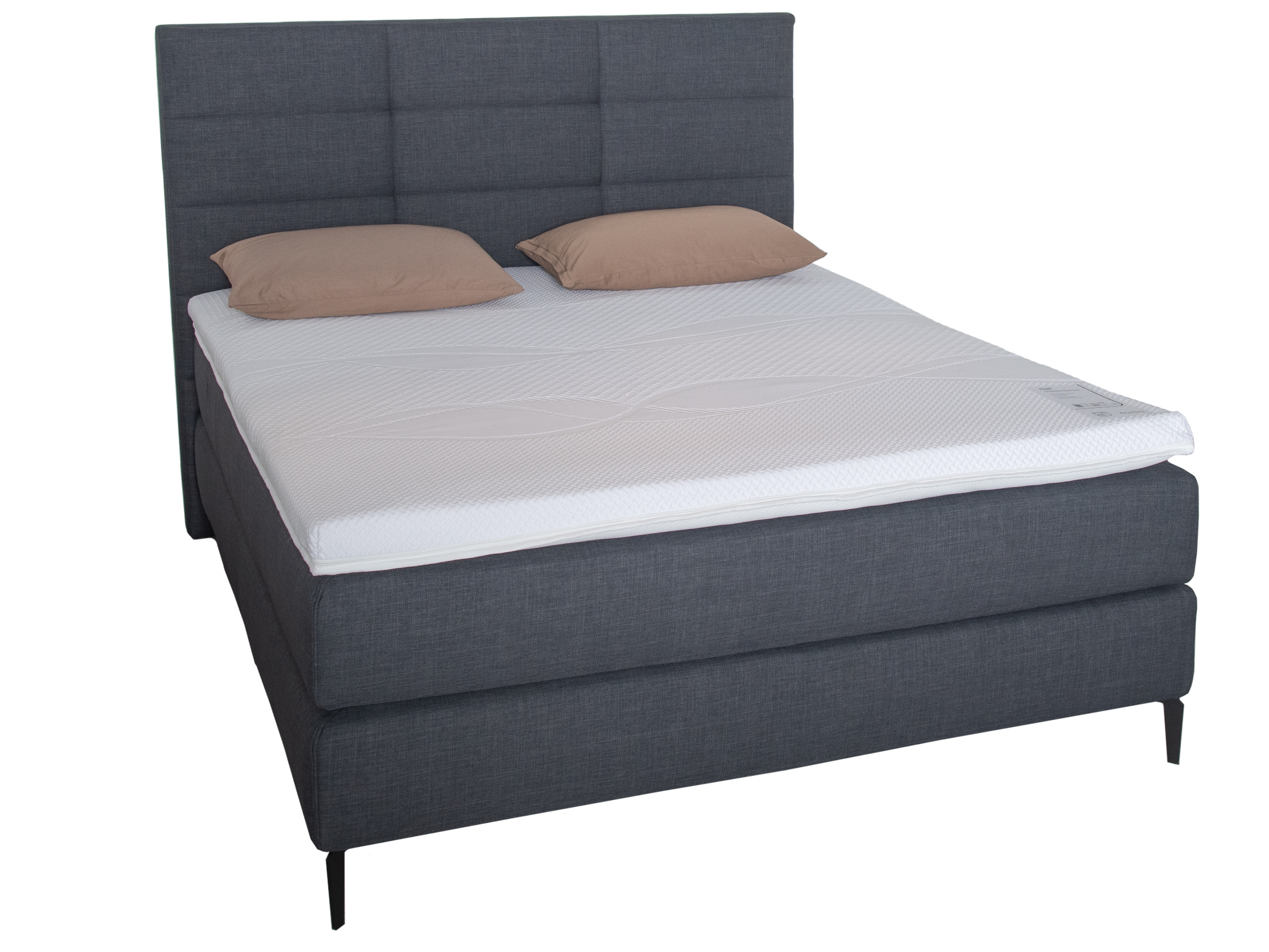 Boxspringbett Fremont Anthrazit Femira