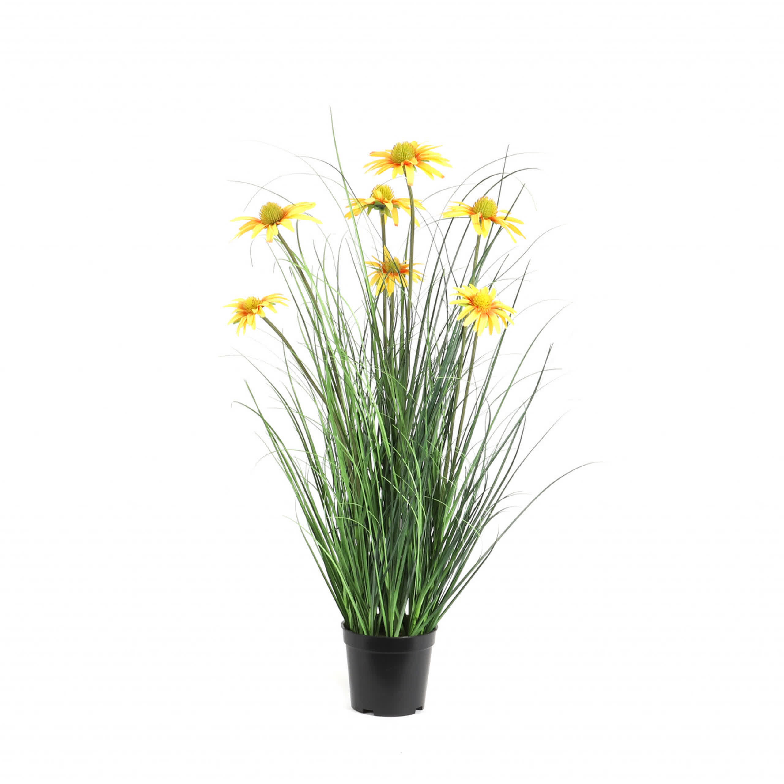 Kunstpflanze Sonnenhut Gelb Decofinder