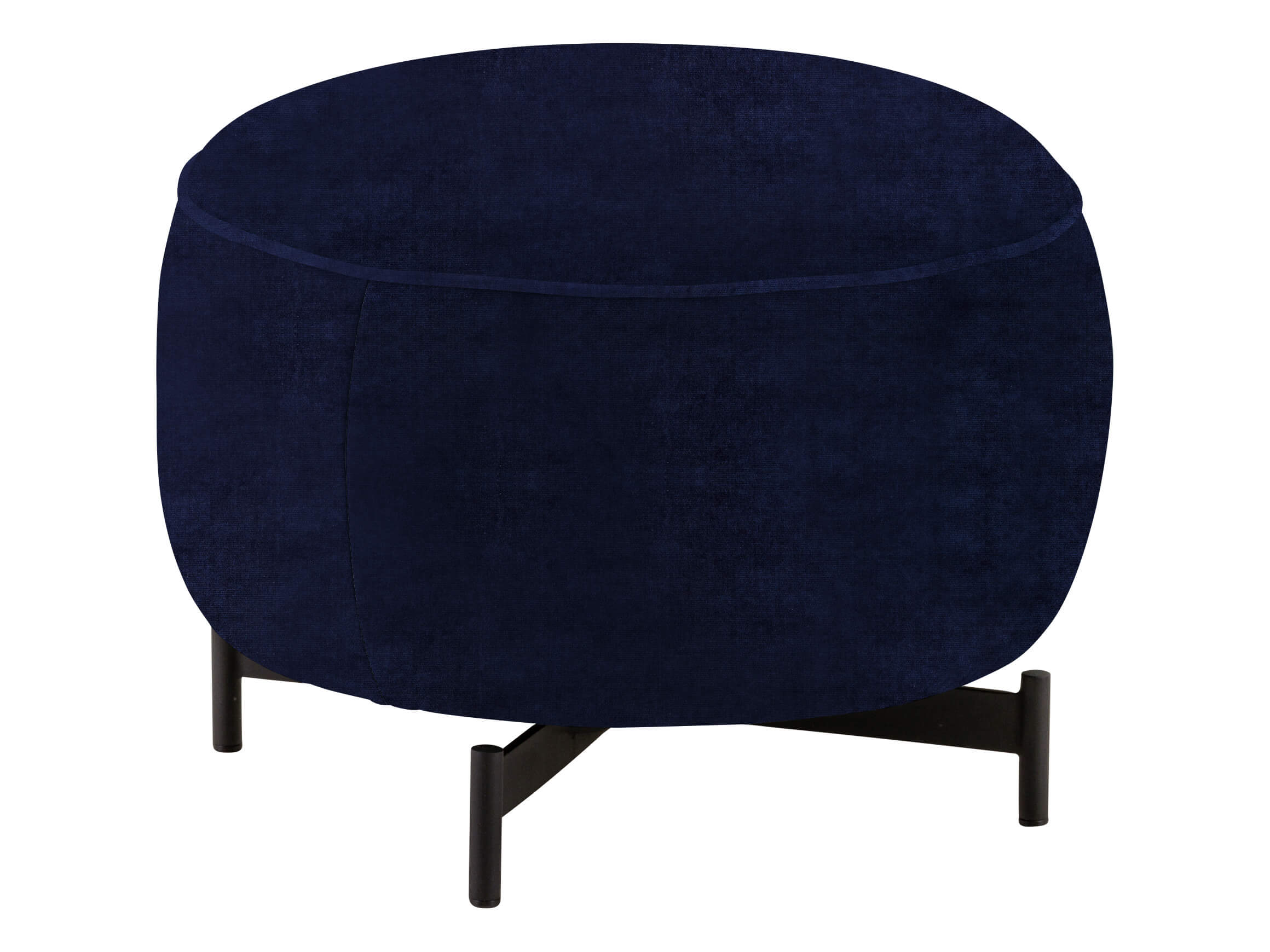 Hocker 8170 Basic D: 60 cm Himolla / Farbe: Marine / Material: Stoff Basic