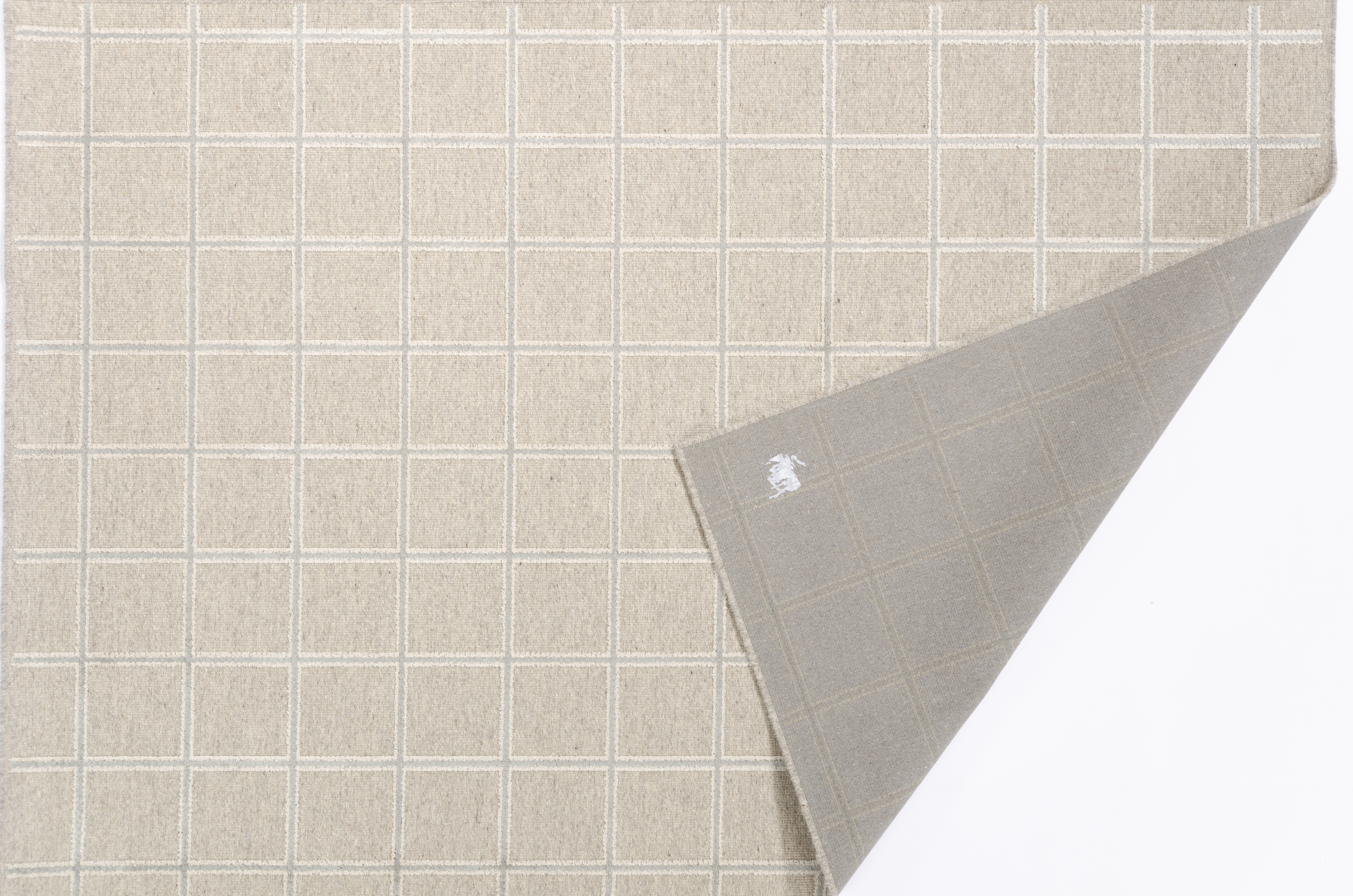 Moderner Maschinenteppich Mecano 2 Negra/ Farbe: Braun / Masse (BxT) :140x200 cm