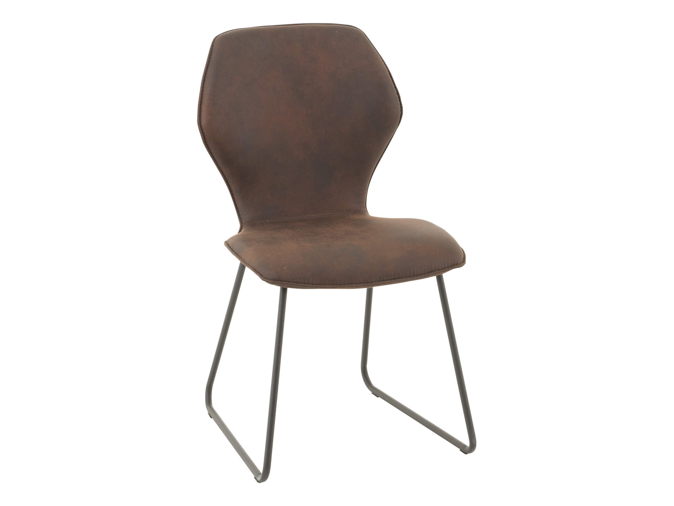 Stuhl Breslau Mocca, Bezug Microfaser Aberdeen, BxTxH: