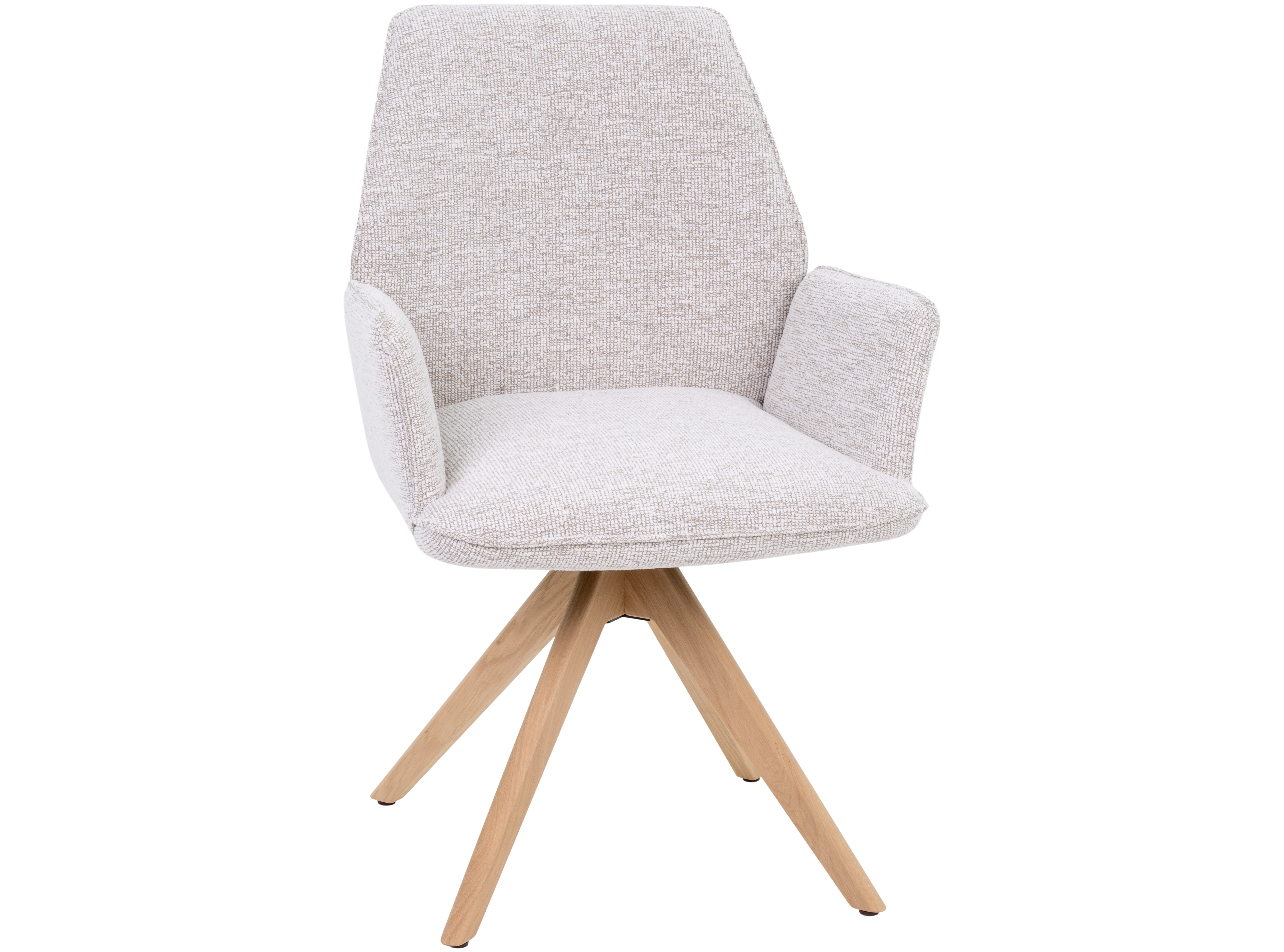 Armlehnstuhl Belgrad von Interliving / Farbe: Beigegrau,Grau