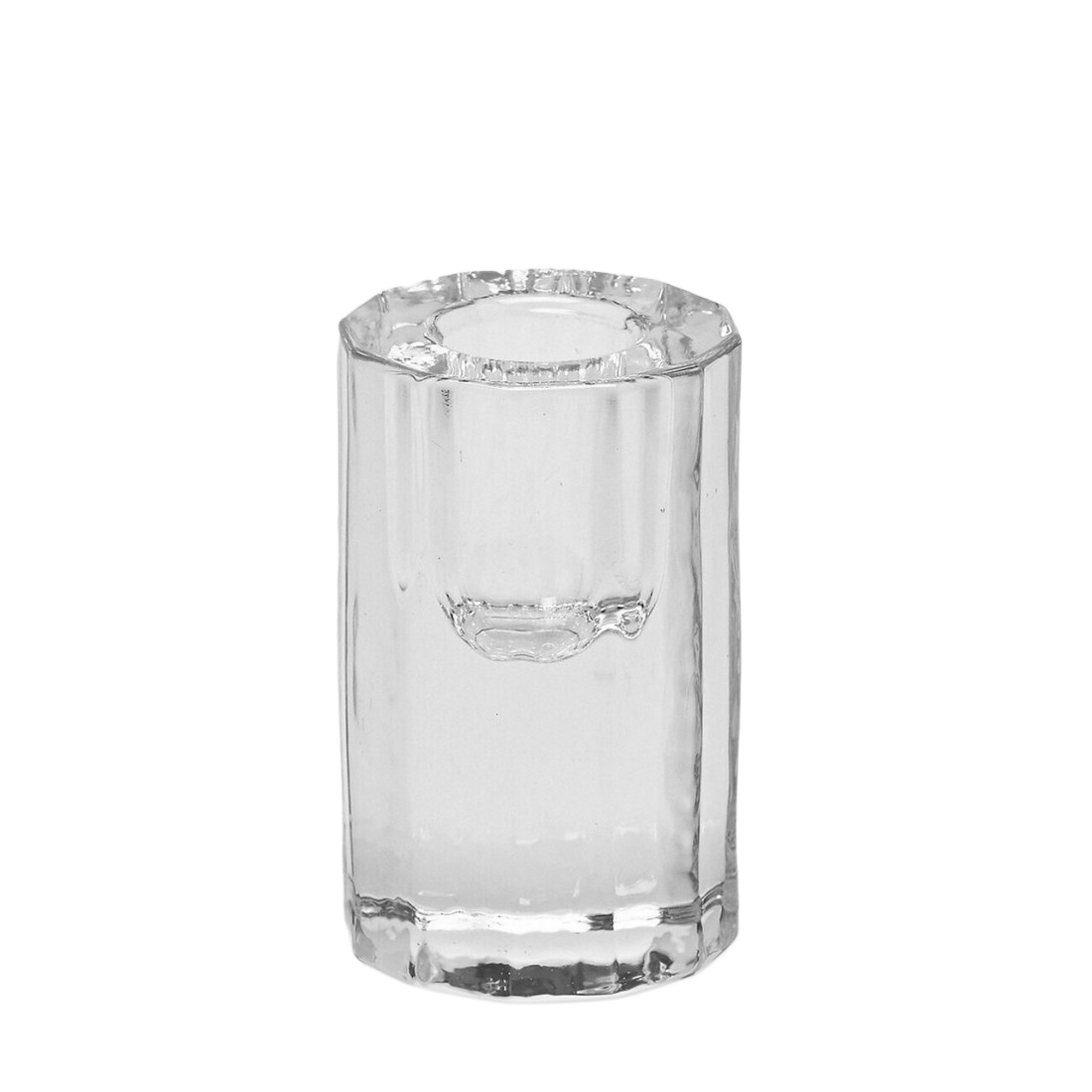 Edg Kerzenständer Kristallglas H: 8 cm  | Schubiger Möbel
